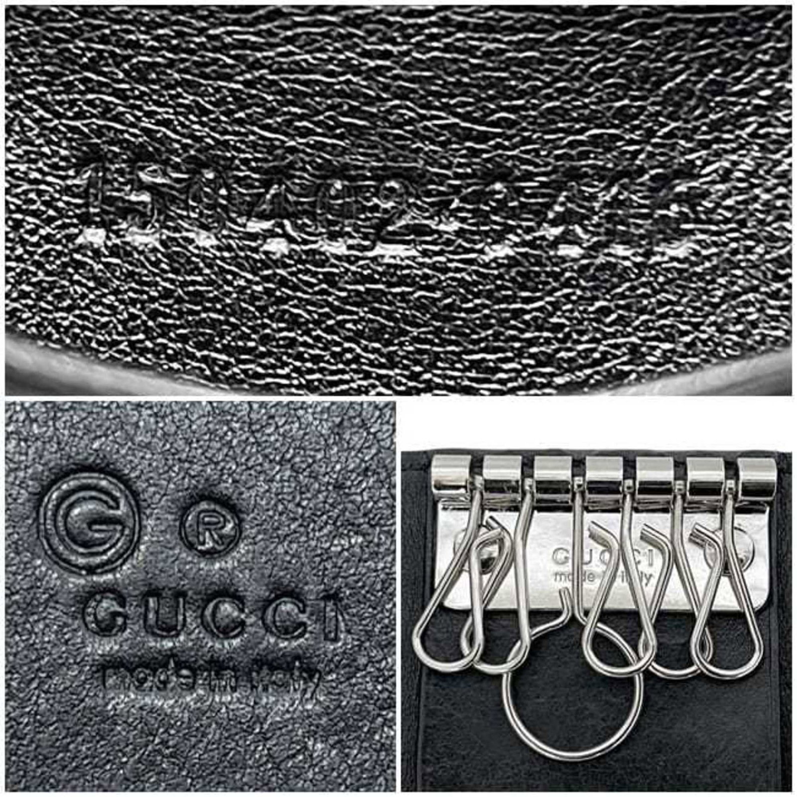 Keycase Leather Gucci - 4