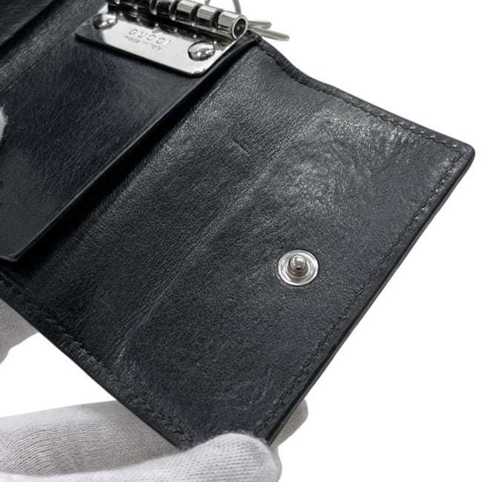 Keycase Leather Gucci - 6