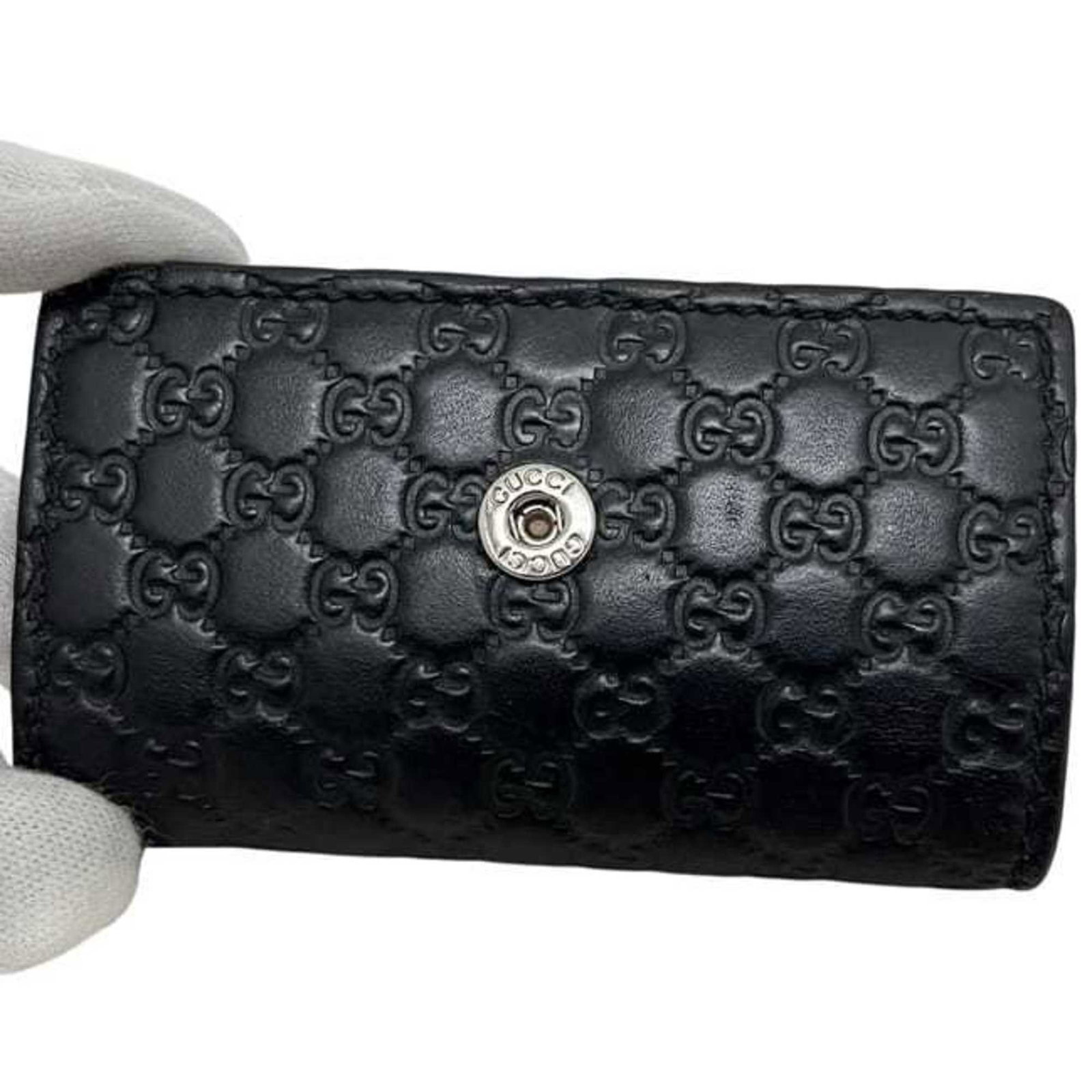 Keycase Leather Gucci - 7