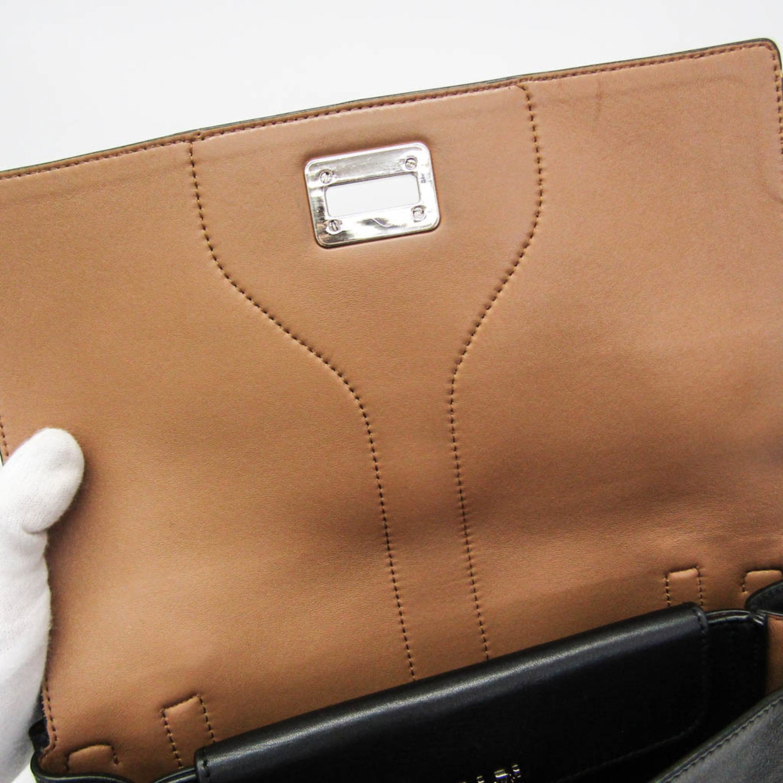 Shoulder Bag Leather Prada - 16