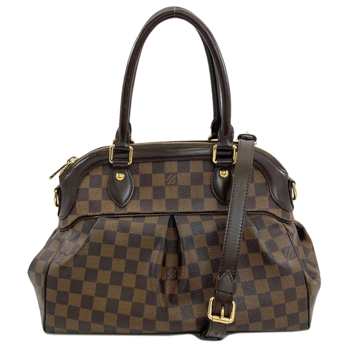 Louis Vuitton N51997 Trevi Pm Handbag Damier Canvas: Louis Vuitton N51997 Trevi Pm Handbag Damier Canvas Item Specifics: Brand: LOUIS VUITTON Style: Handbag Color: Brown Type: Handbag Exterior Color: Brown Exterior Material: Damier canvas Product