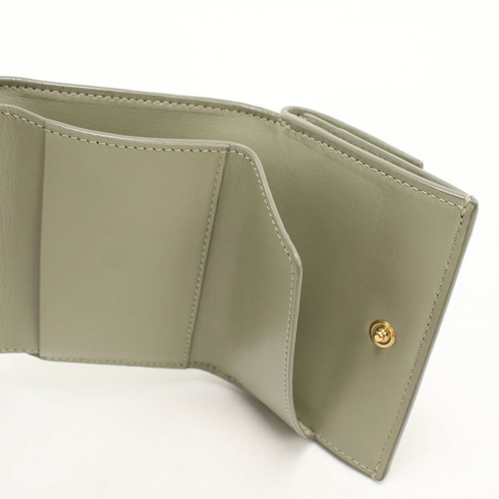 Celine Leather Wallet Fold - 7