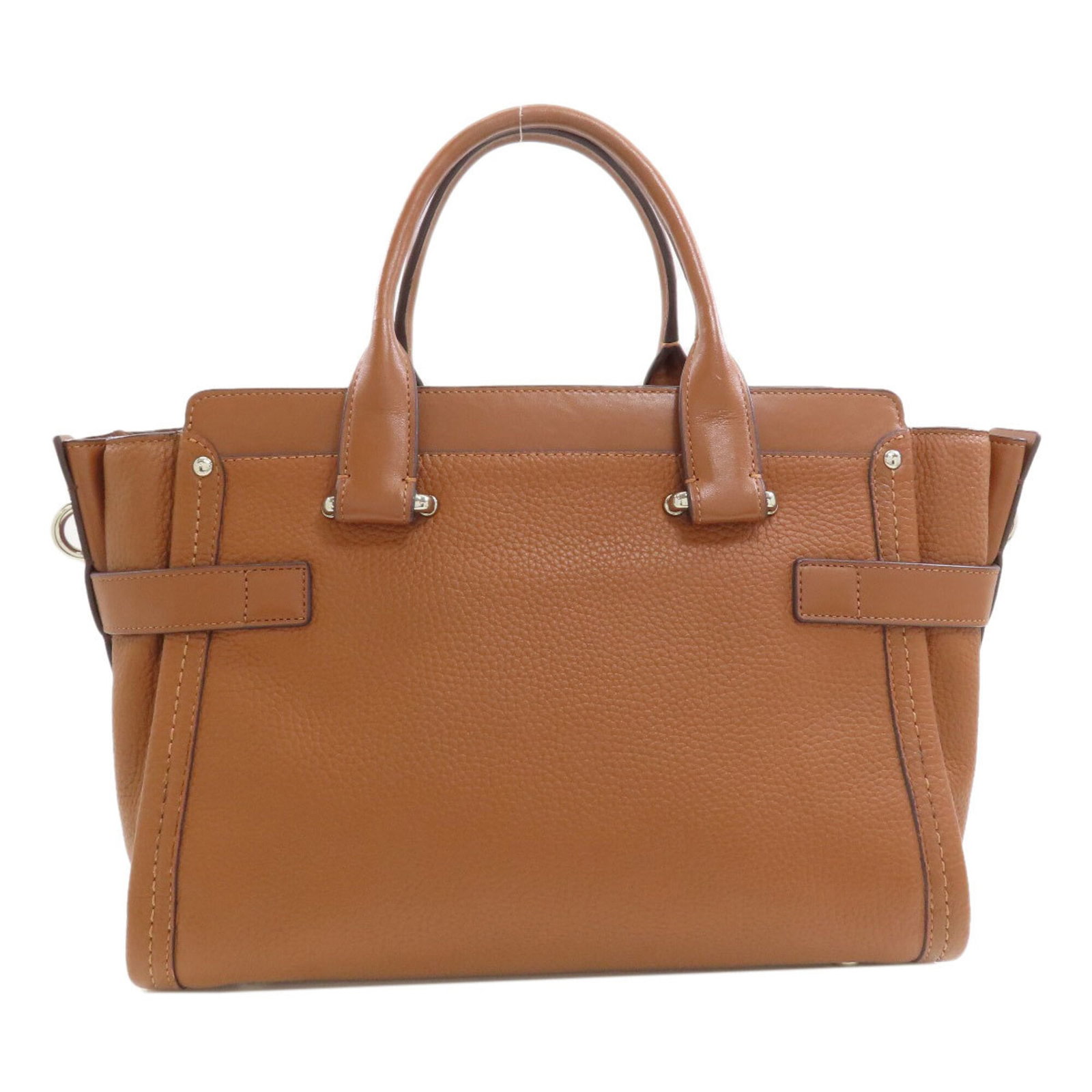 Handbag Leather Coach - 2