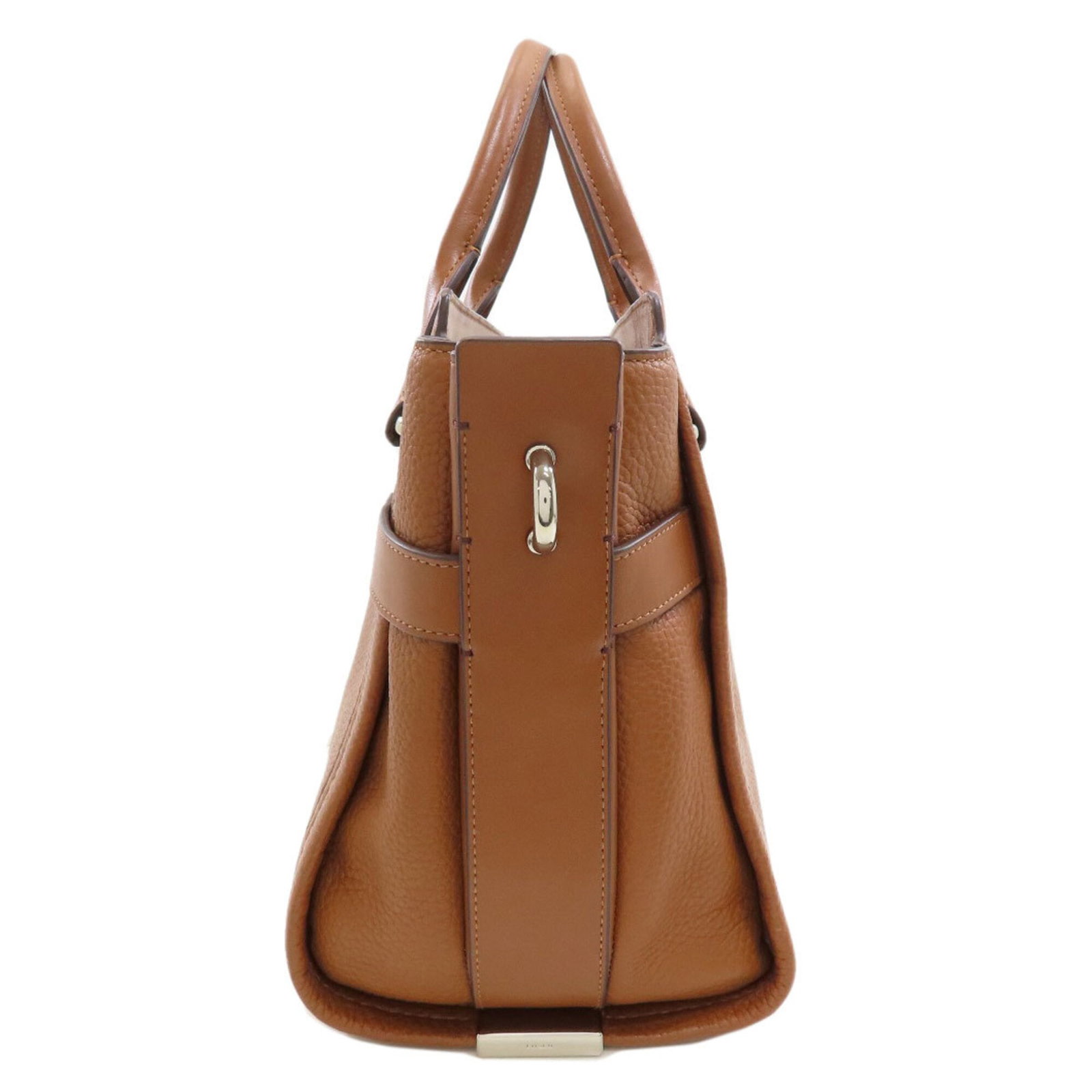 Handbag Leather Coach - 3