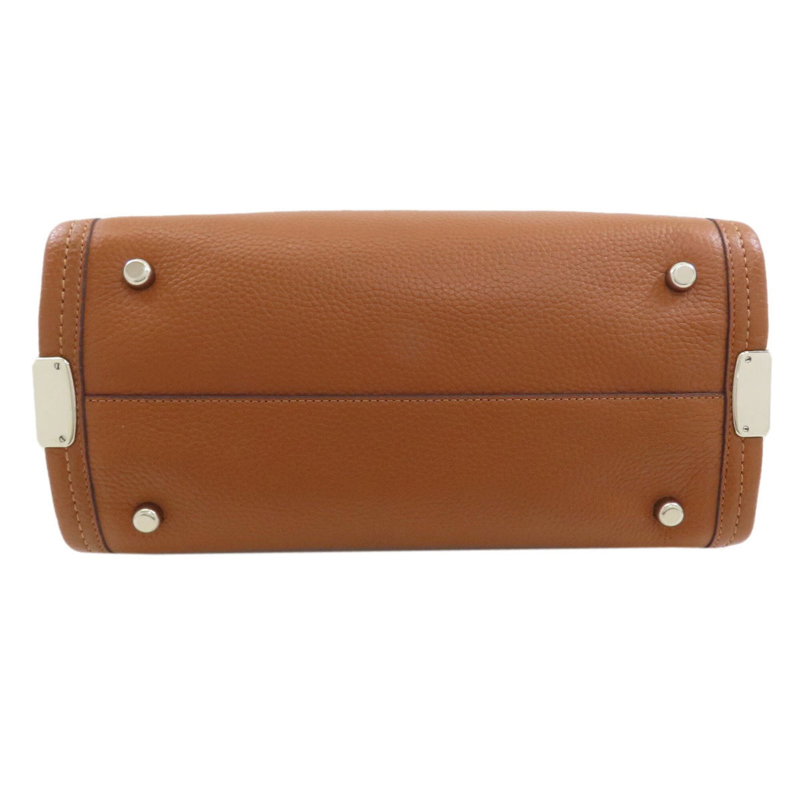 Handbag Leather Coach - 4