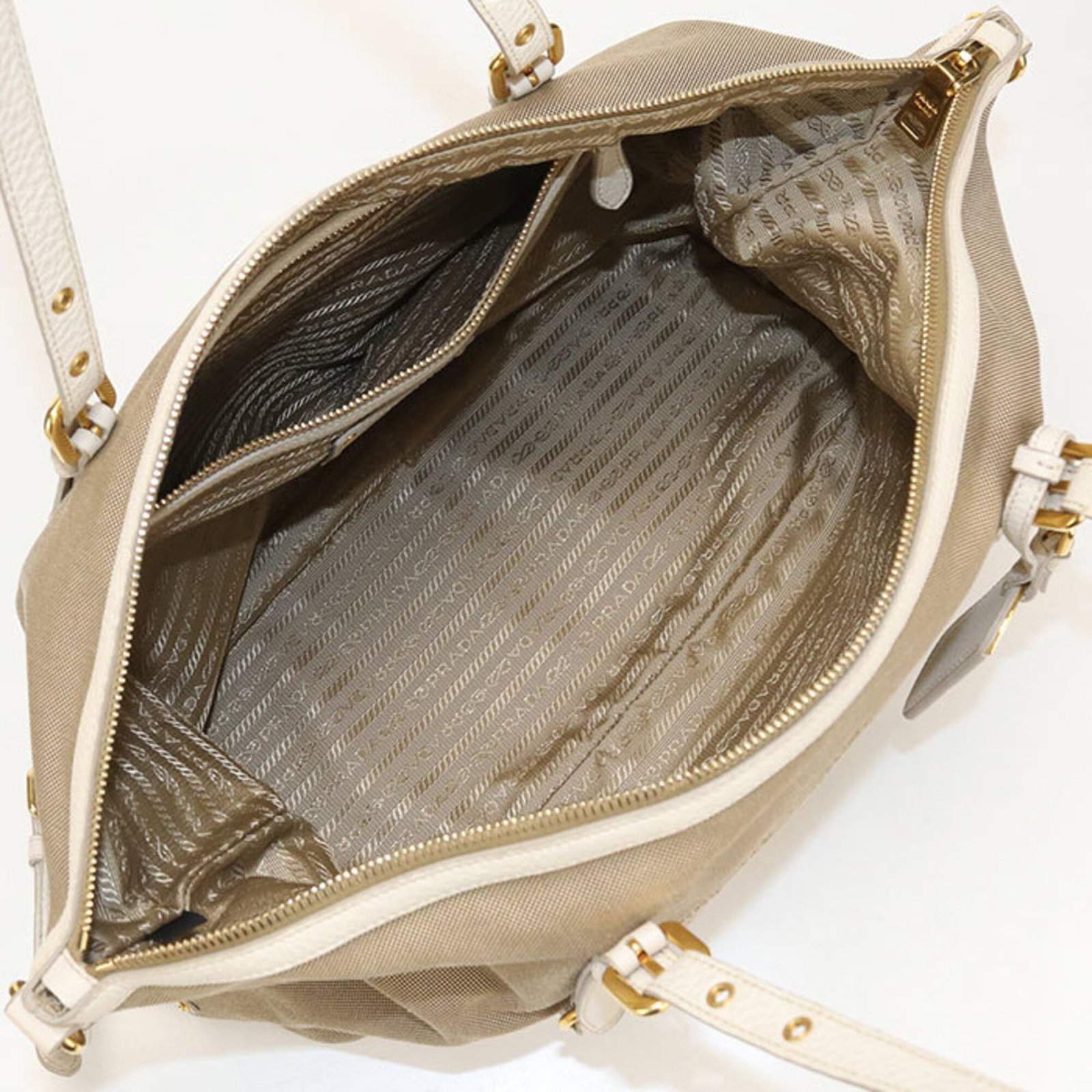 Canvas Prada Tote - 3