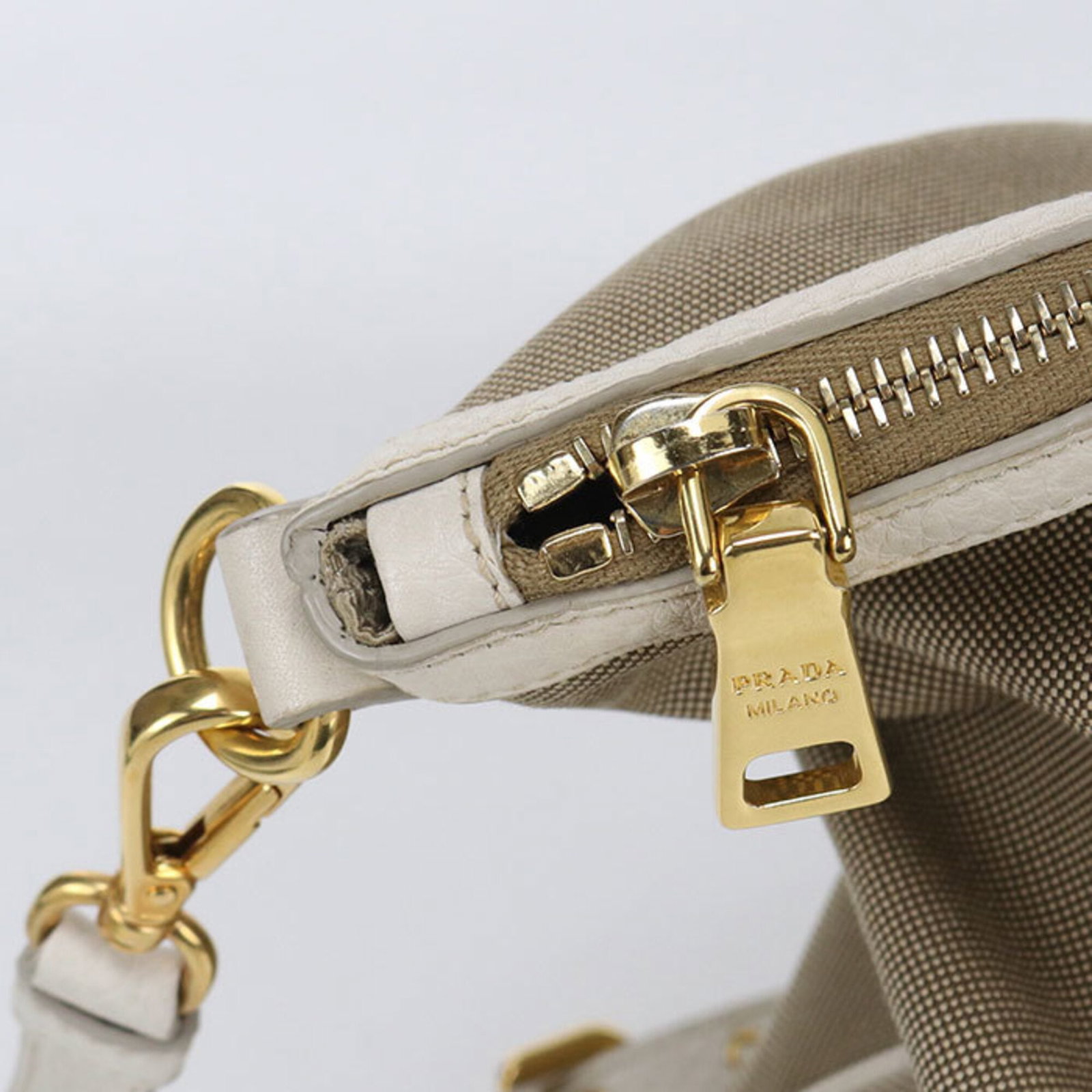 Canvas Prada Tote - 7