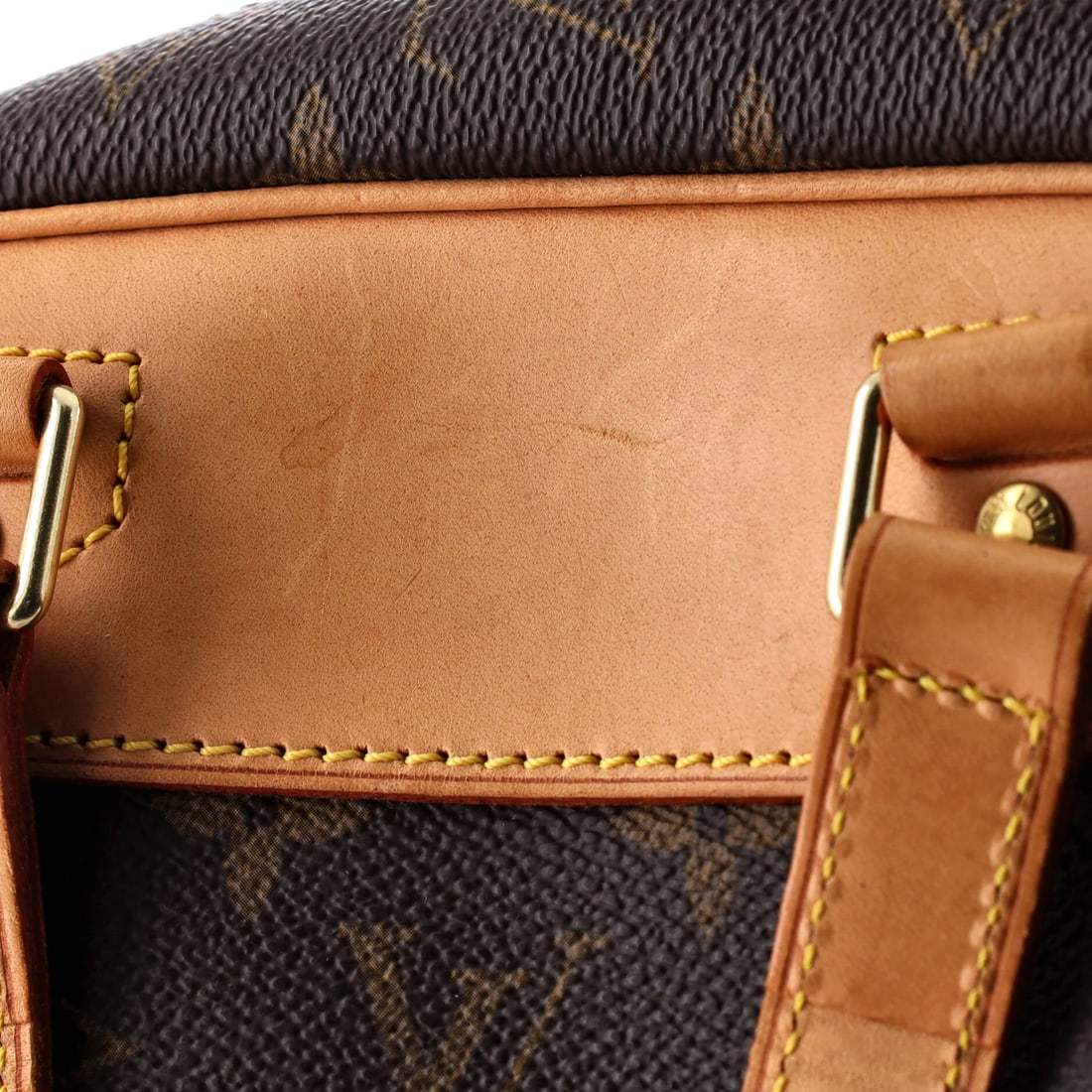 Vuitton Excursion Monogram Canvas Handbag - 6
