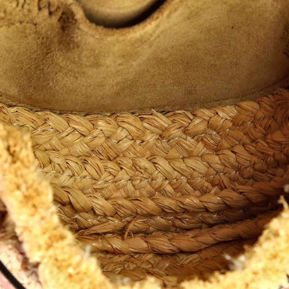 Gate Leather Shoulder Leather Mini Raffia - 5