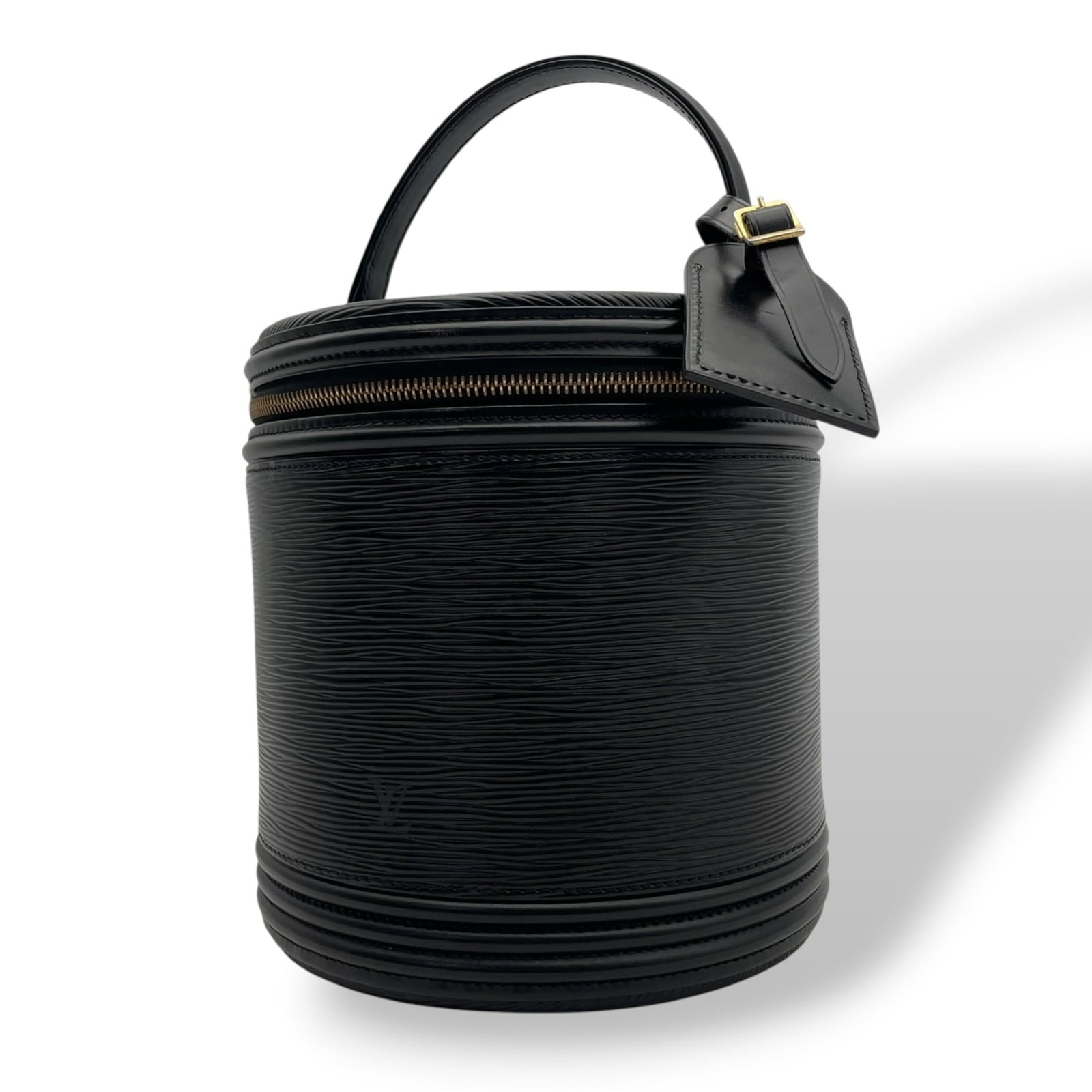 Handbag Vanity Bag Leather Louis Vuitton: Handbag Vanity Bag Leather Louis Vuitton Black, Noir Louis Vuitton Leather Handbag Vanity Bag. Made from high-quality leather, this 20cm x 19cm x 18cm vanity bag features a classic design with clean