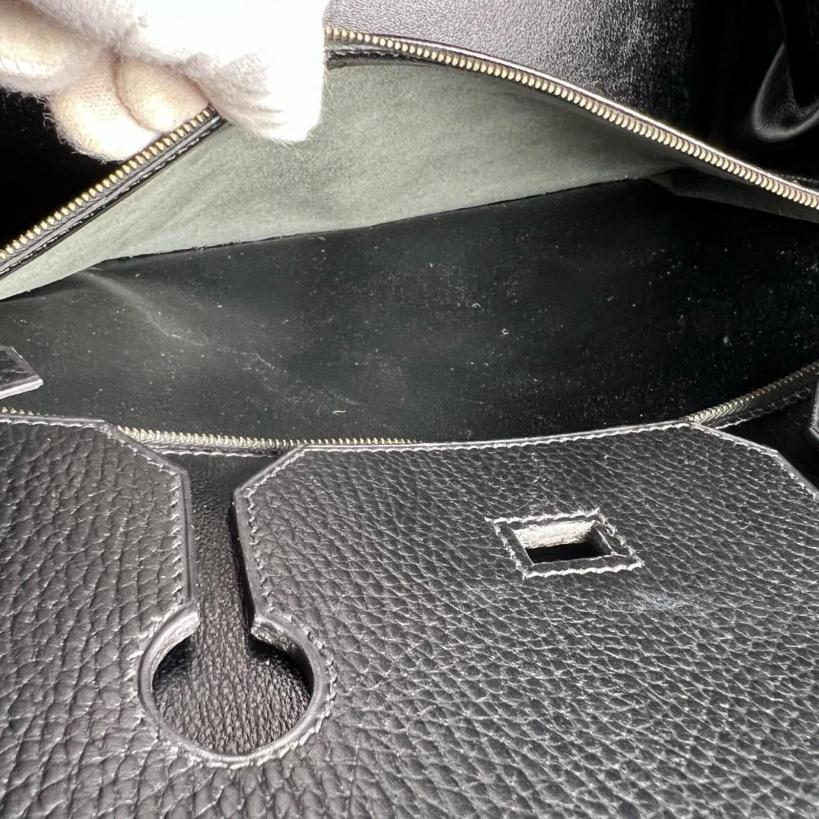 Handbag Leather Hermes - 7