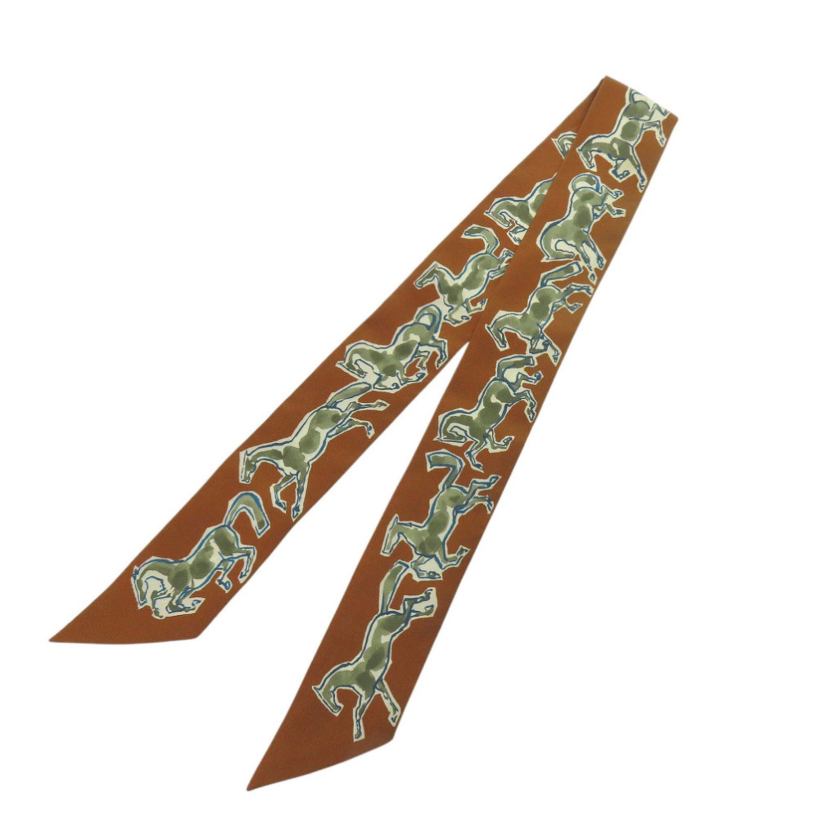 Silk Hermes Scarf - 2