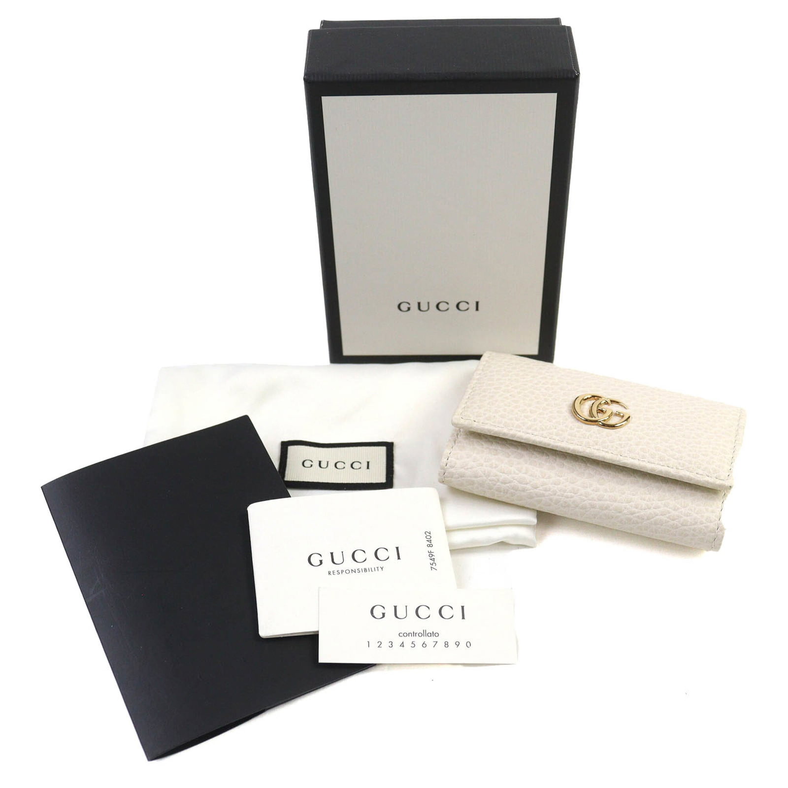Keycase Leather Gucci - 2