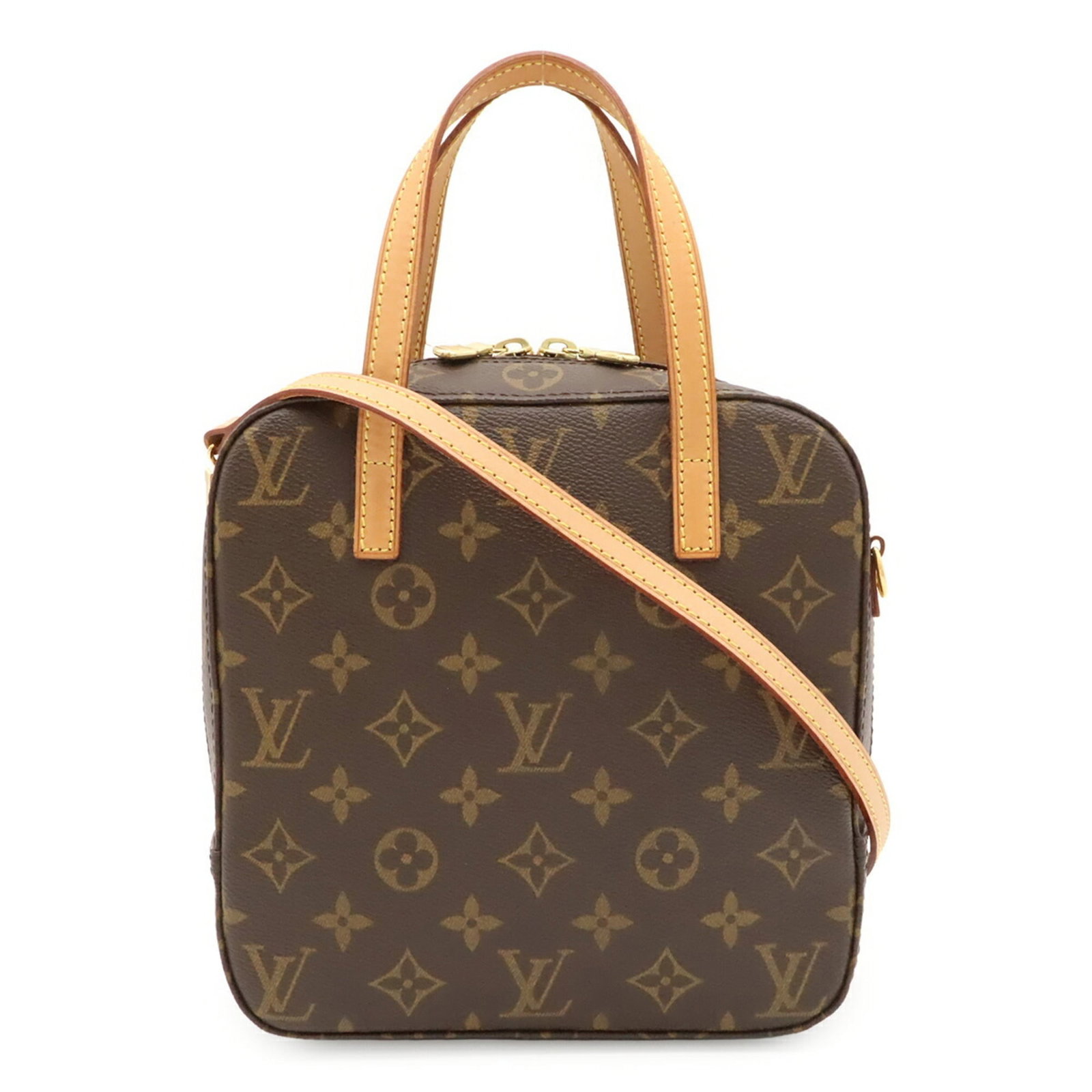 Monogram Louis Vuitton Handbag Shoulder: Monogram Louis Vuitton Handbag Shoulder Monogram Louis Vuitton Handbag Shoulder is made from Monogram material and features a signature. It has a brown color and measures 20cm x 20cm x 8cm. Item