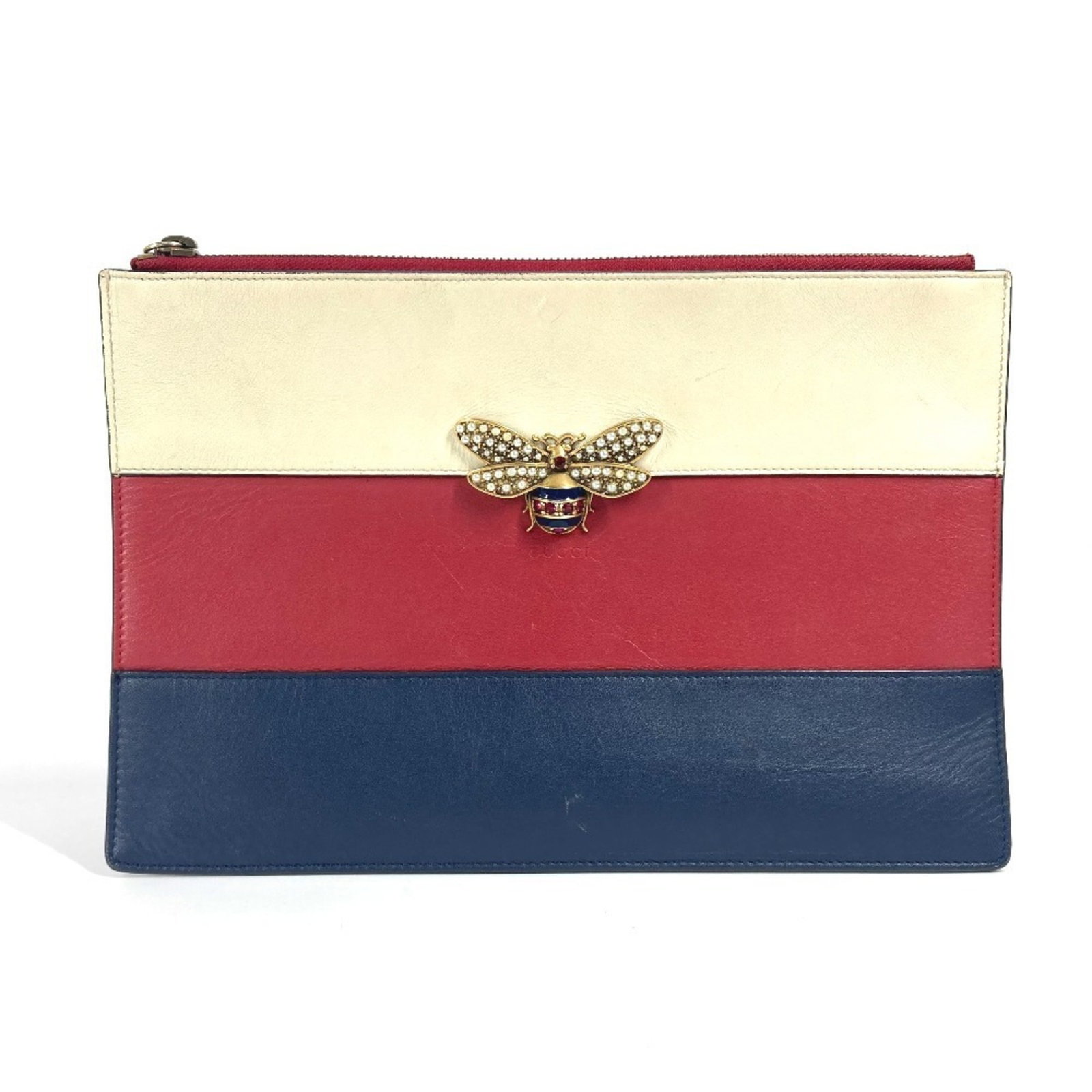 Pouch Clutch Bag Rhinestone Gucci (1 of 13)