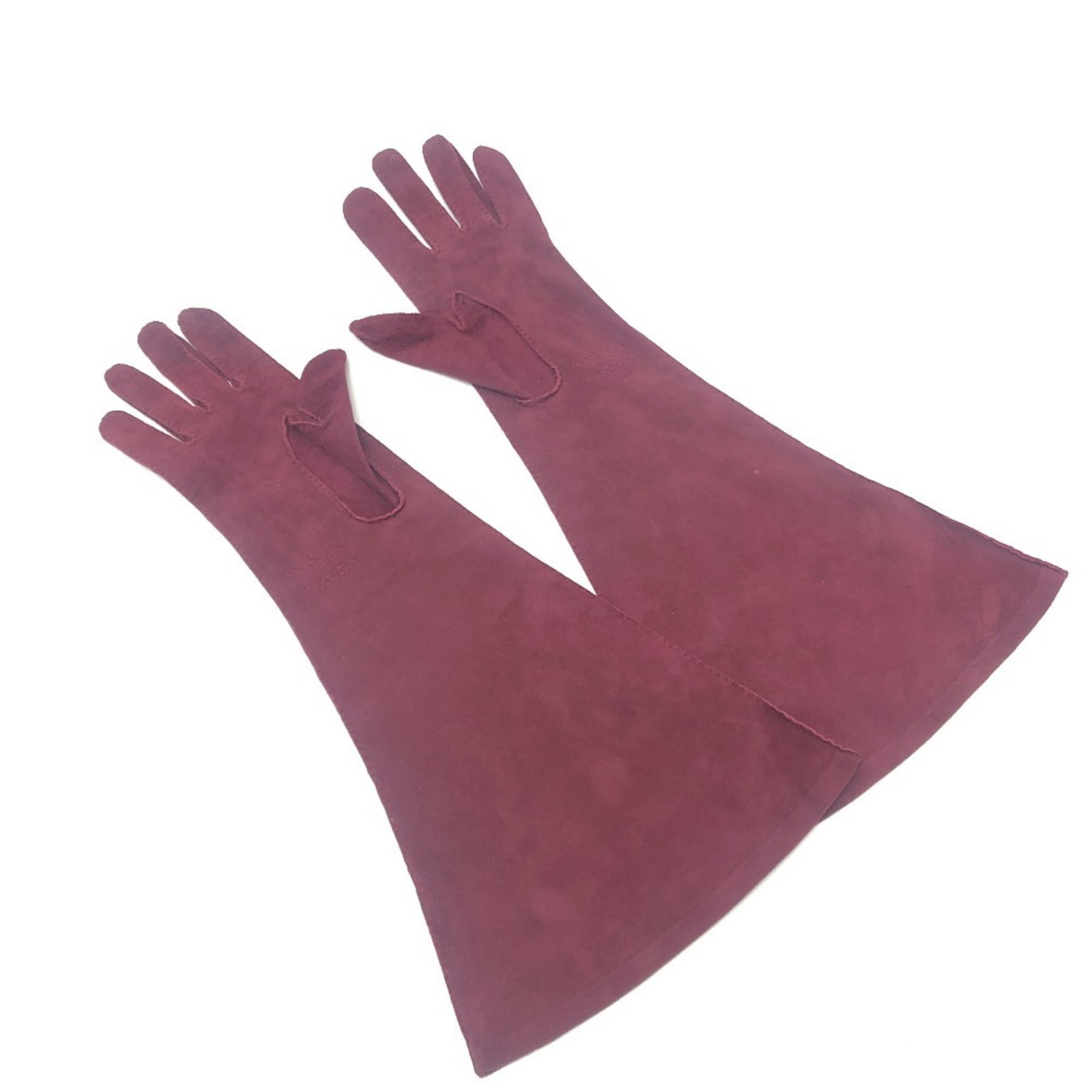 Suede Gloves Warm Chanel