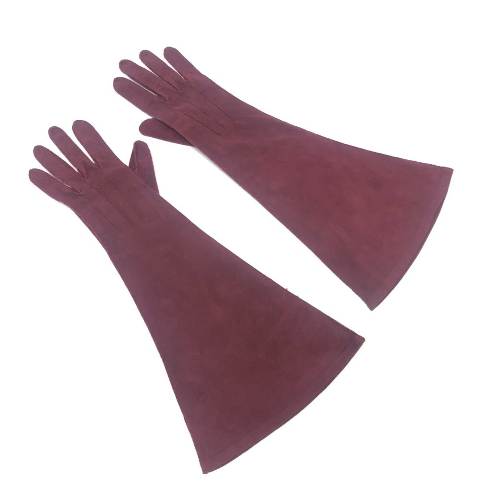 Suede Gloves Warm Chanel - 2