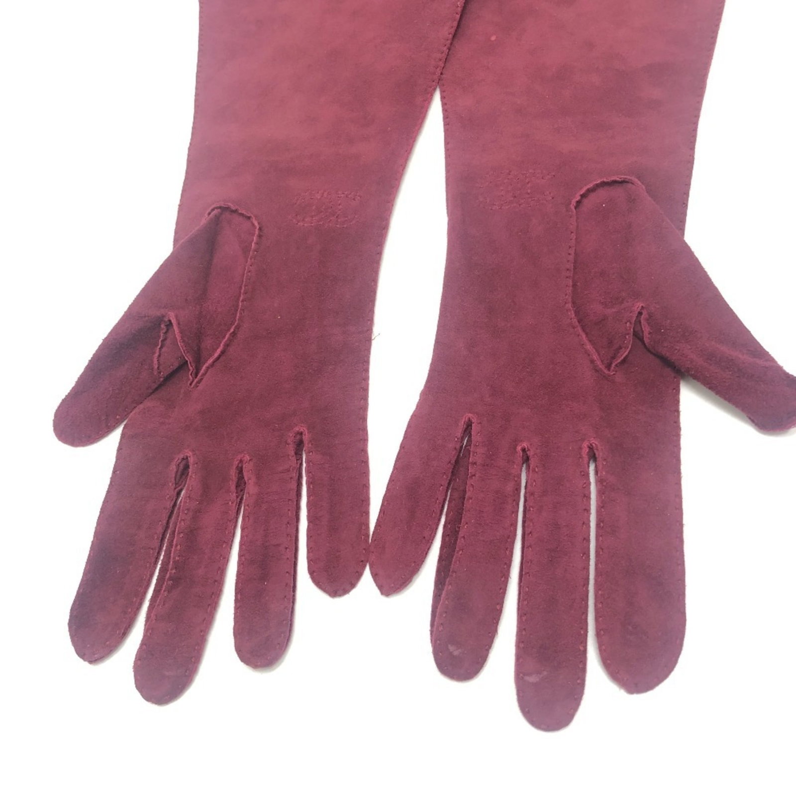 Suede Gloves Warm Chanel - 4