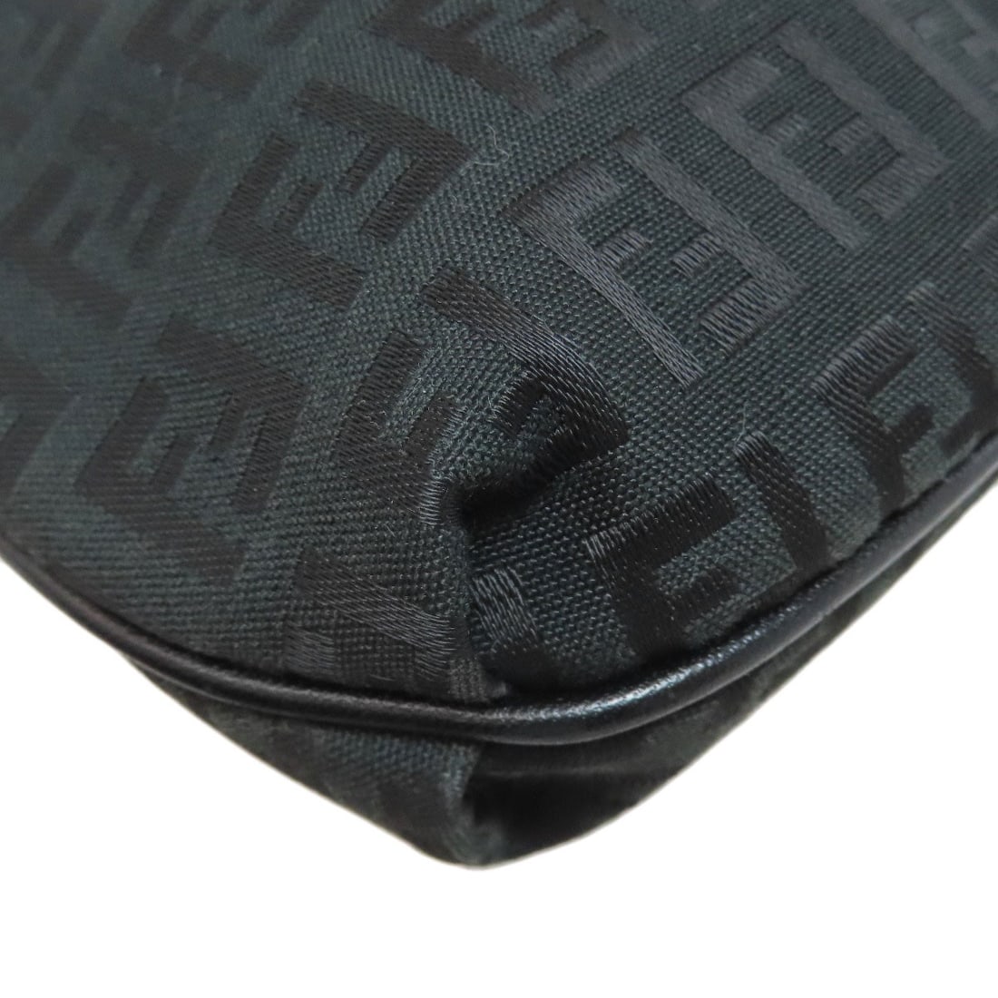 Fendi Zucca Pattern Shoulder Bag Canvas - 16