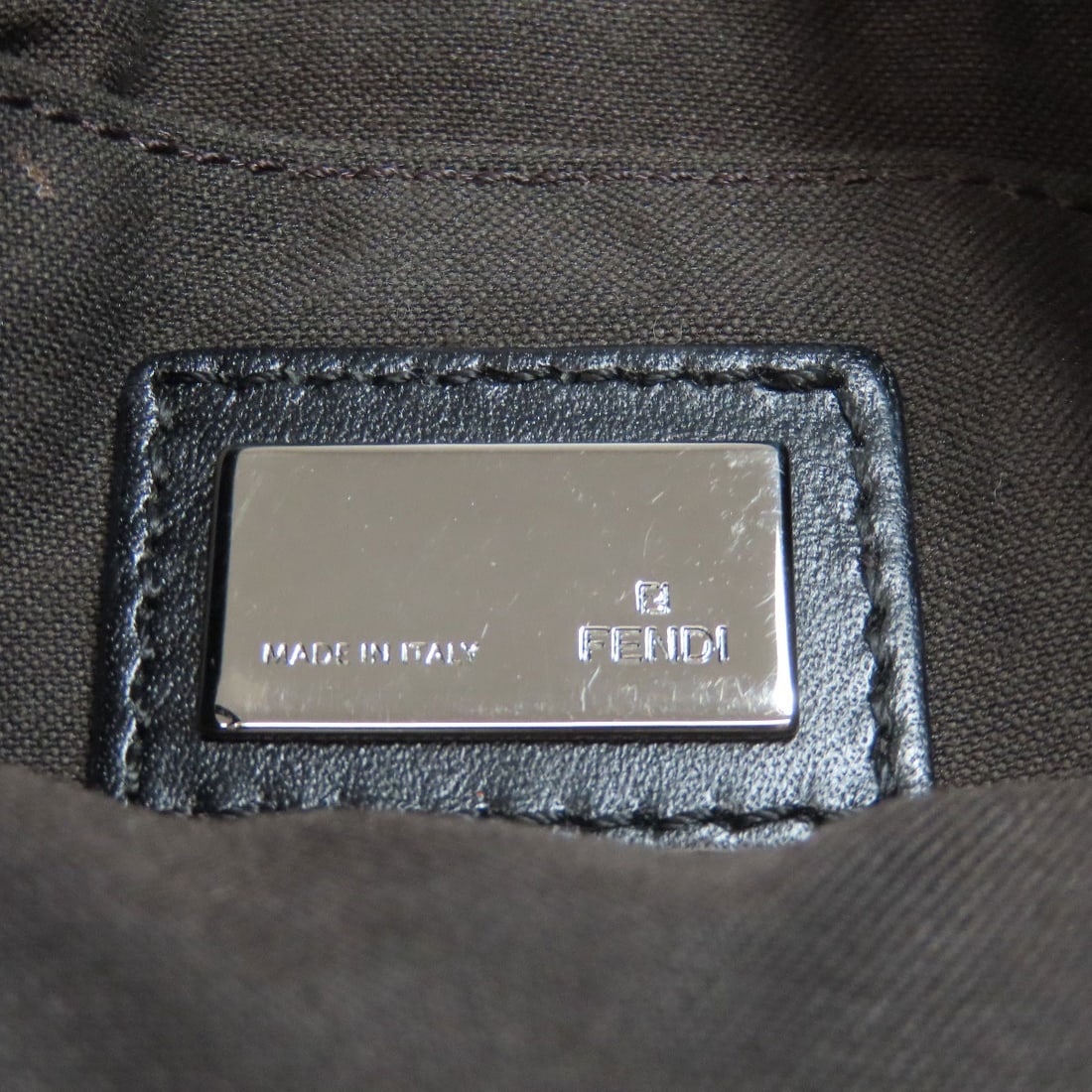 Fendi Zucca Pattern Shoulder Bag Canvas - 6