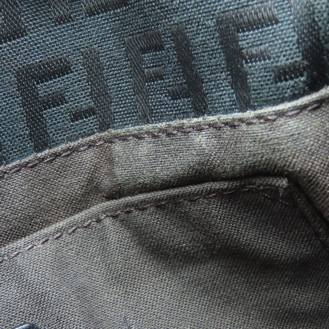 Fendi Zucca Pattern Shoulder Bag Canvas - 9