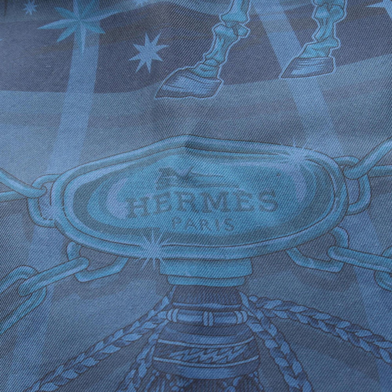 Silk Hermes Scarf - 2