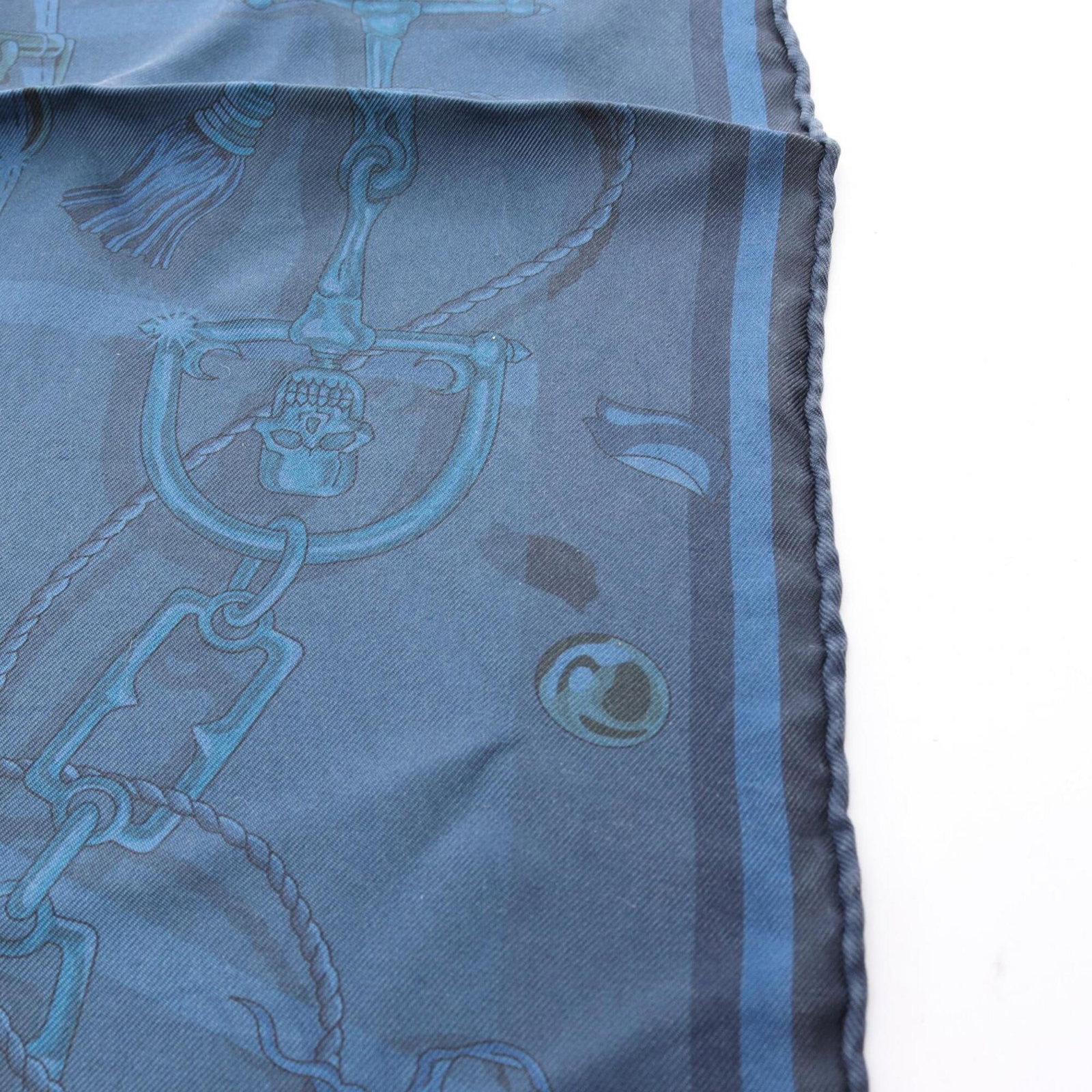 Silk Hermes Scarf - 7