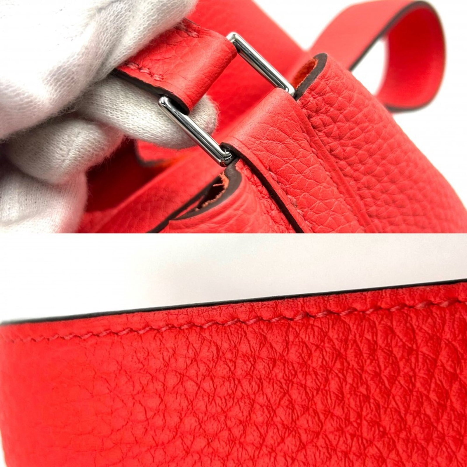 Handbag Leather Hermes - 6
