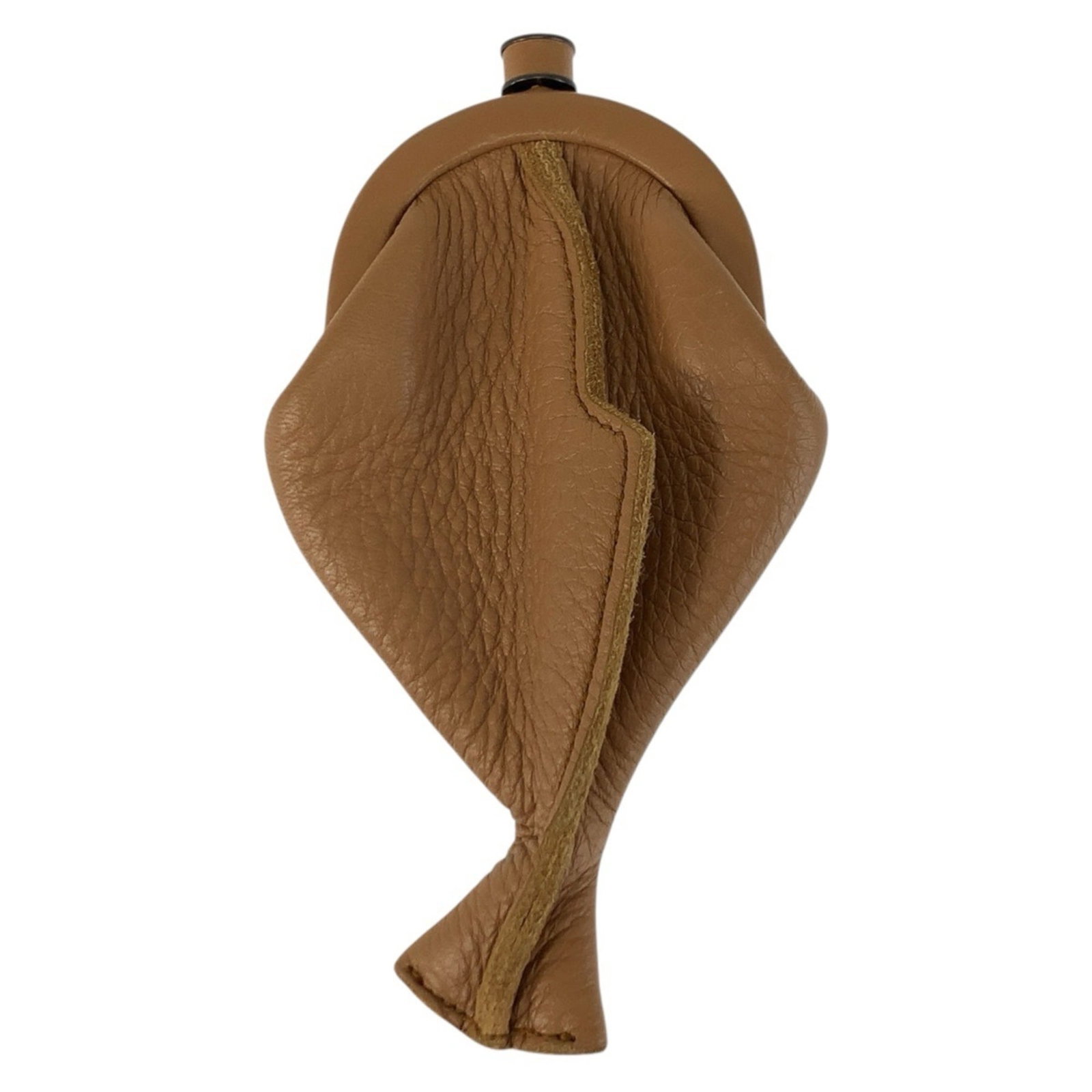 Coin Case Leather Purse Bottega: Coin Case Leather Purse Bottega Bottega Veneta's Coin Case Leather Purse is a classic design from Italy, featuring a sleek brown leather construction with precise measurements at 14cm x 8cm x 5.51''.