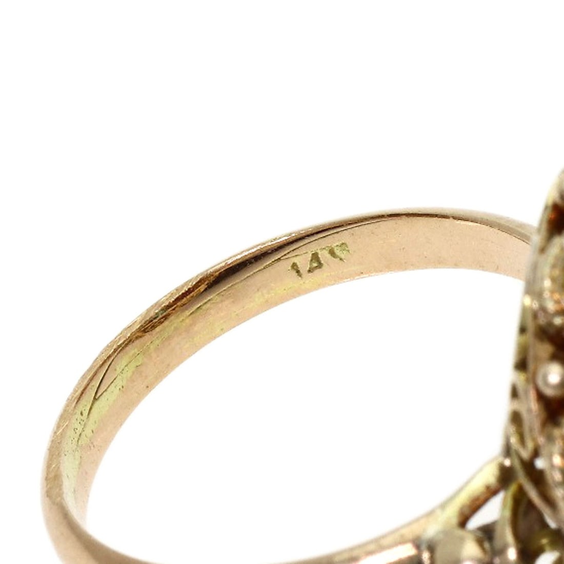 Multi-Colored Stone Ring 14K 4.7G - 5