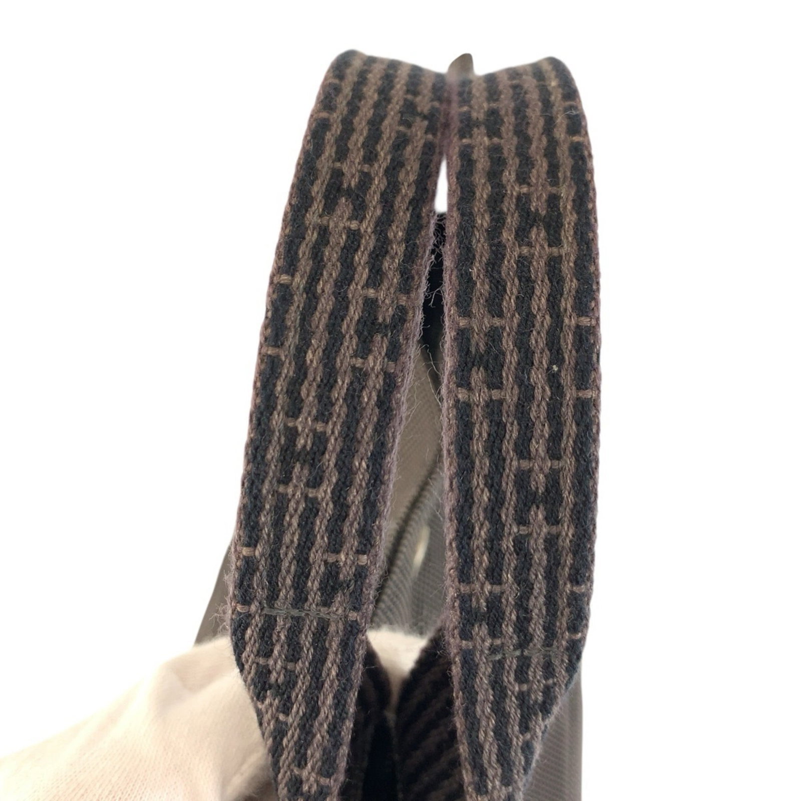 Handbag Hermes Tote Polyester Polyamide - 8