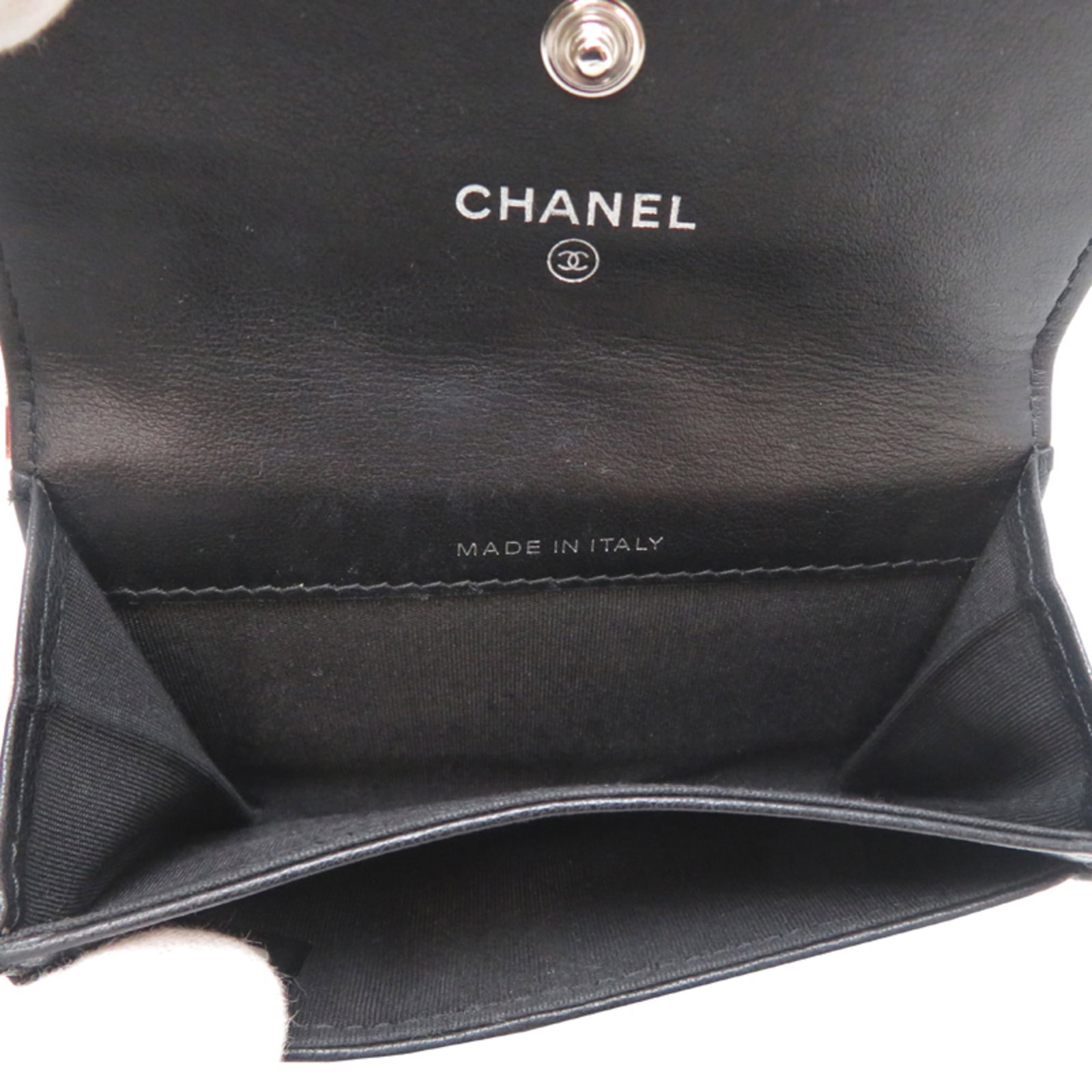 Chanel Card Case Leather - 5