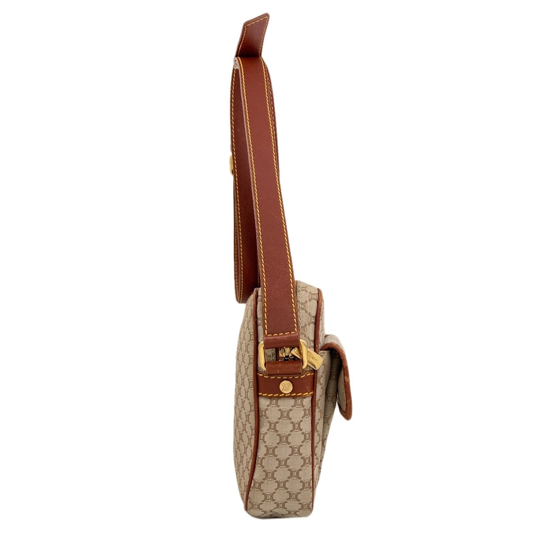 Canvas Celine Macadam Pattern Bag Shoulder - 3