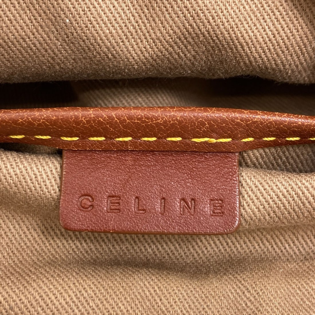 Canvas Celine Macadam Pattern Bag Shoulder - 5