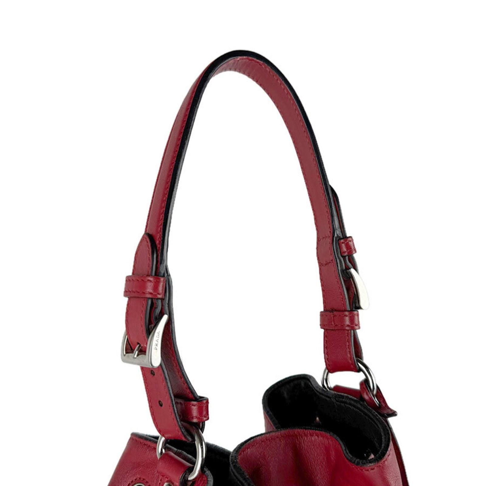 Shoulder Bag Leather Prada - 10