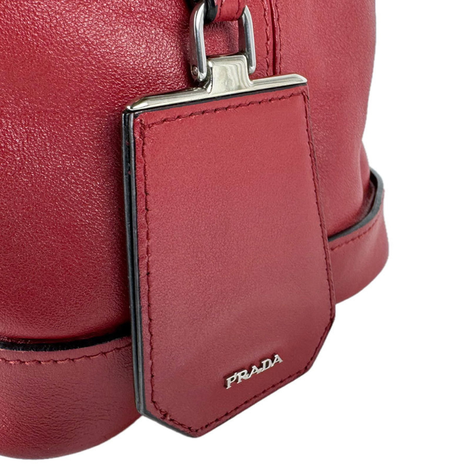 Shoulder Bag Leather Prada - 12