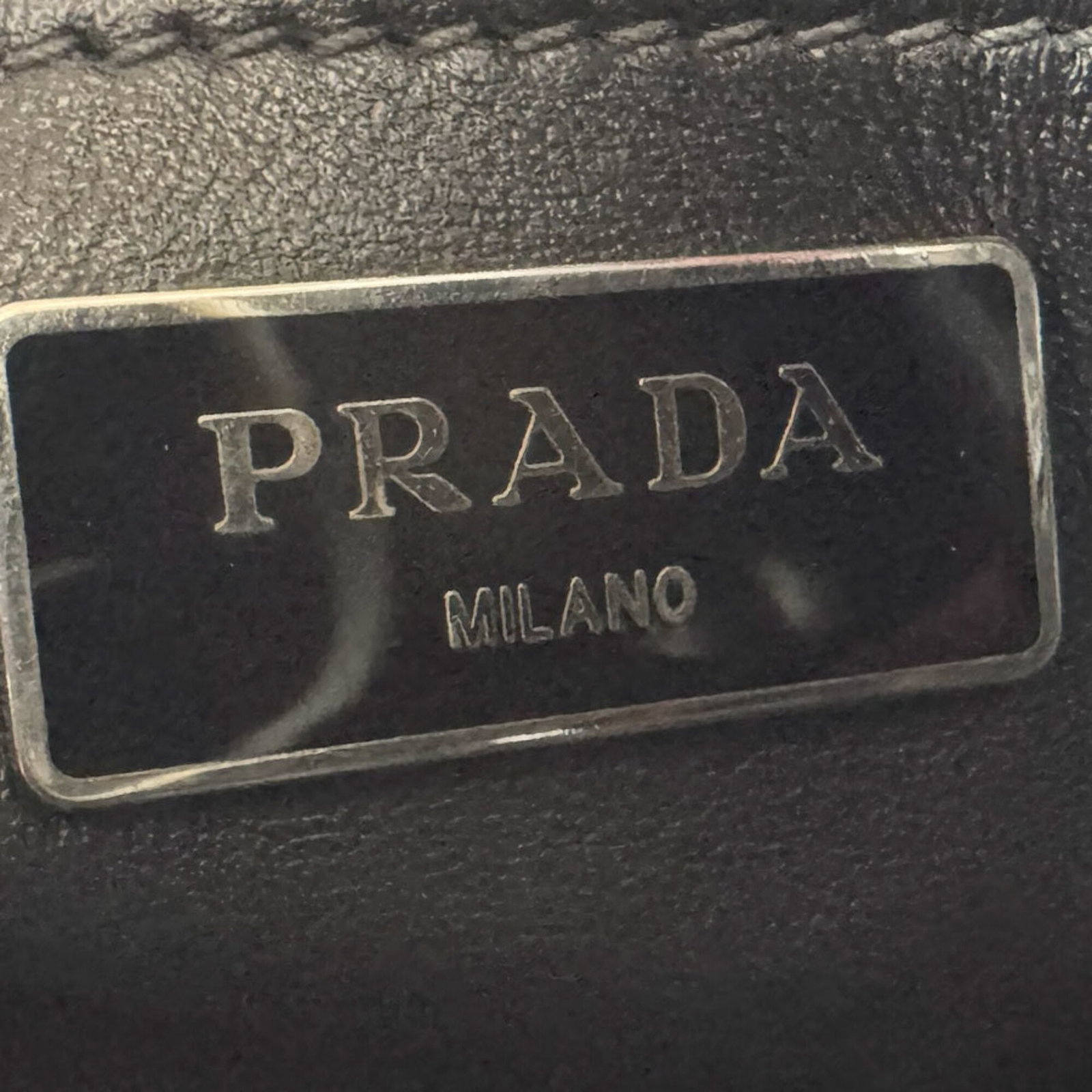 Shoulder Bag Leather Prada - 14