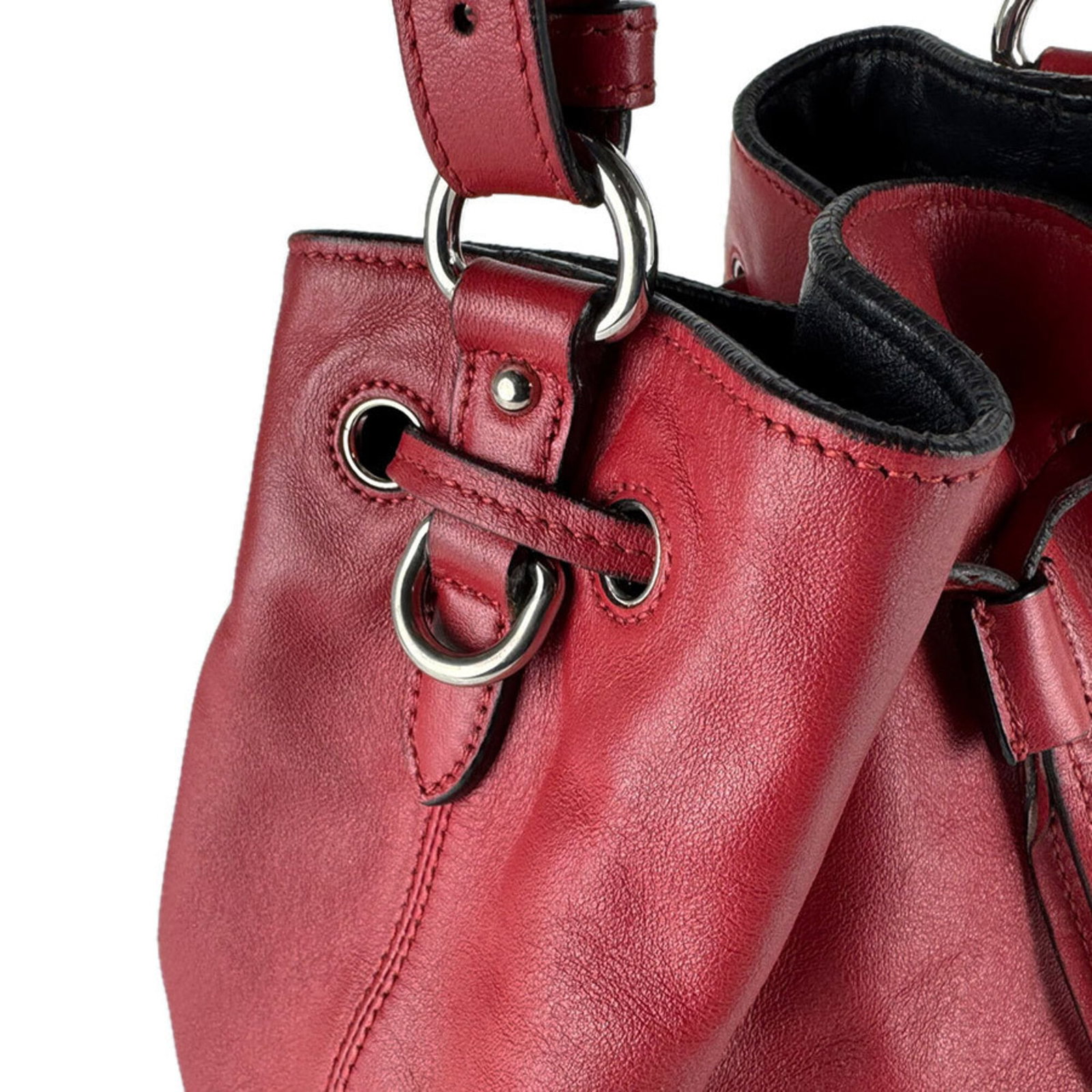 Shoulder Bag Leather Prada - 6