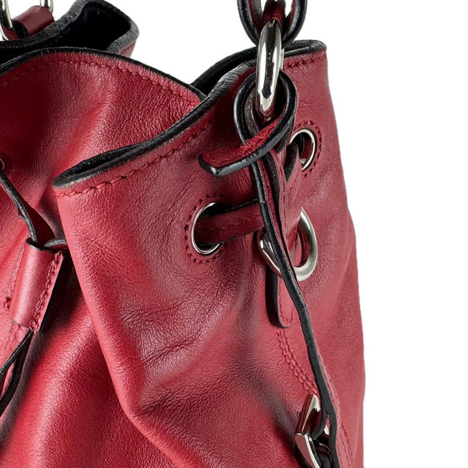 Shoulder Bag Leather Prada - 7