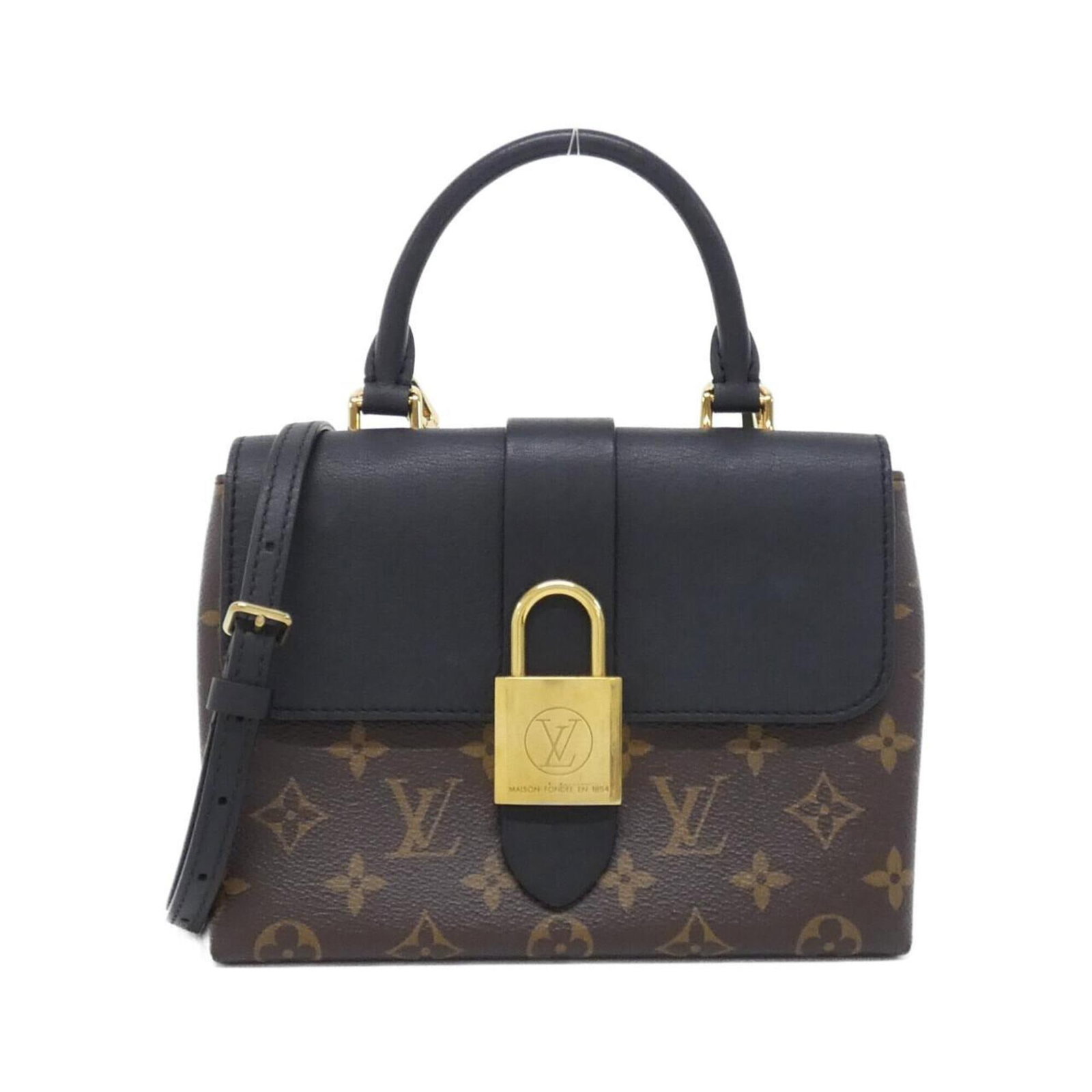 Handbag Coated Canvas Leather Louis Vuitton: Handbag Coated Canvas Leather Louis Vuitton Coated canvas and leather construction, a unique blend of materials, defines this Louis Vuitton handbag. Measuring 16cm x 21cm x 8cm, it features a