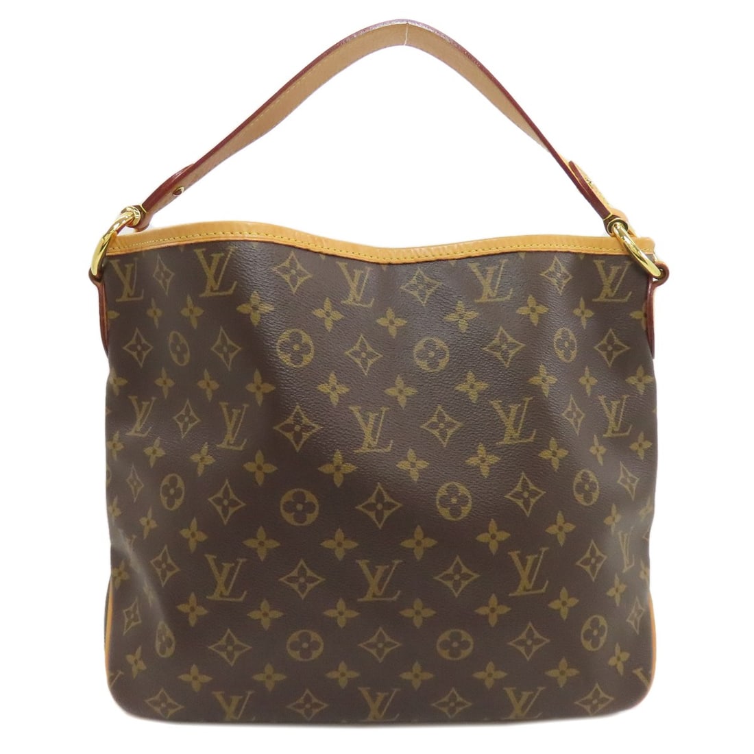 M50155 Louis Vuitton Delight Canvas Monogram Full Shoulder Bag Pm: M50155 Louis Vuitton Delight Canvas Monogram Full Shoulder Bag Pm Brown Monogram Canvas Louis Vuitton Delight Shoulder Bag. This LOUIS VUITTON Delight Canvas Monogram Full Shoulder Bag features a