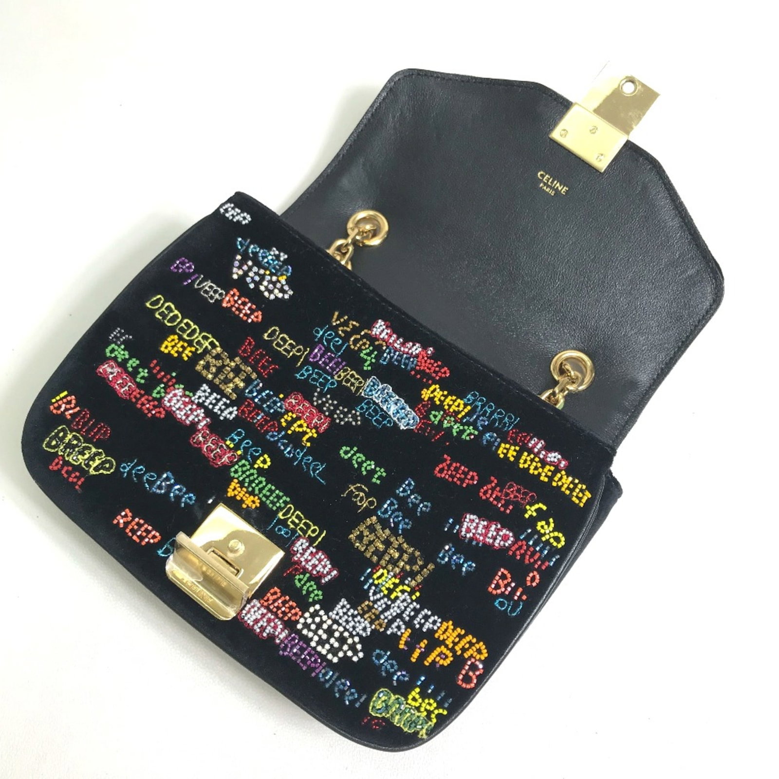 Shoulder Bag Leather Celine - 11