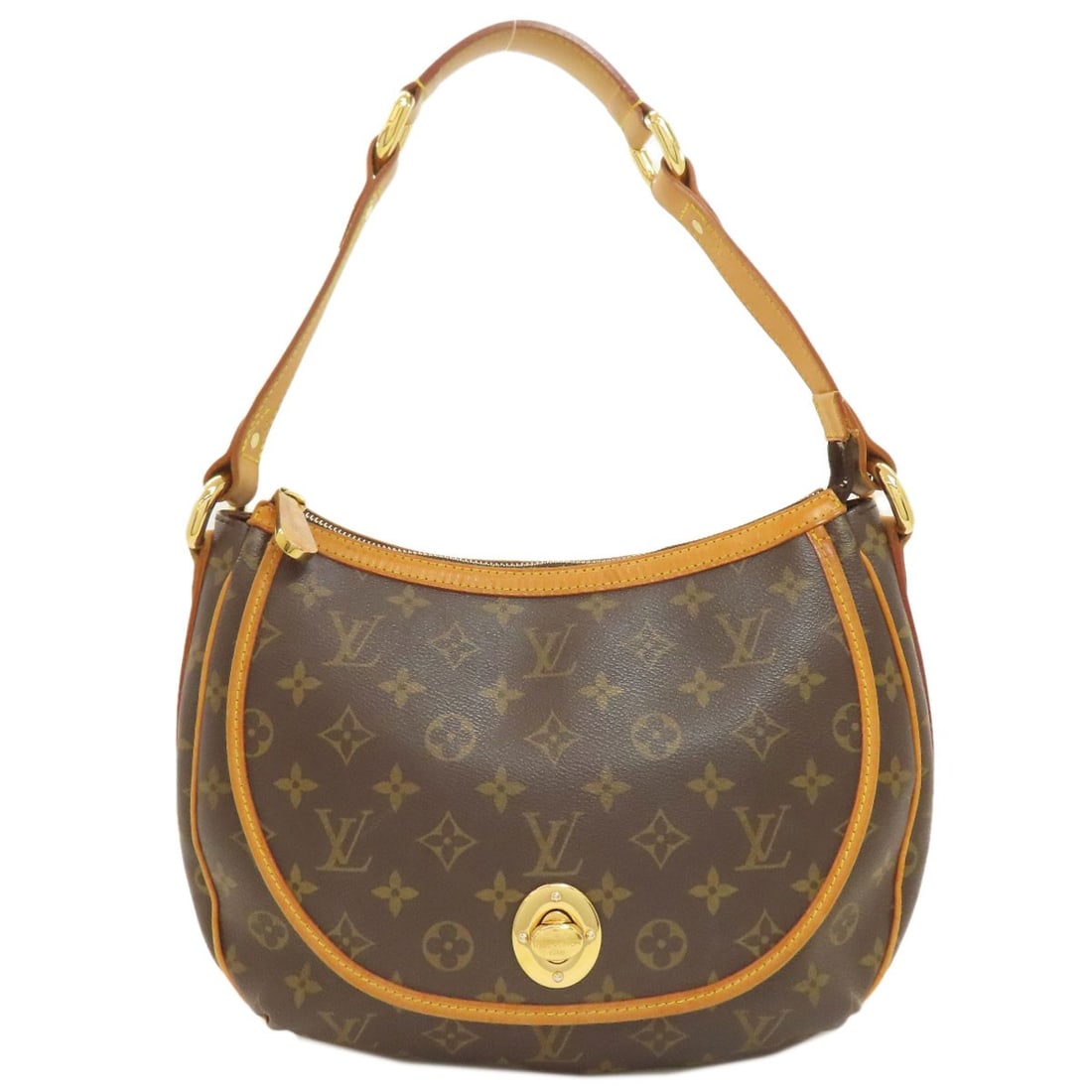 Louis Vuitton M40076 Tolum Pm Shoulder Bag Monogram Canvas: Louis Vuitton M40076 Tolum Pm Shoulder Bag Monogram Canvas Brown Monogram Canvas Shoulder Bag with Classic Design. This Louis Vuitton M40076 Tolum Pm Shoulder Bag boasts iconic monogram canvas