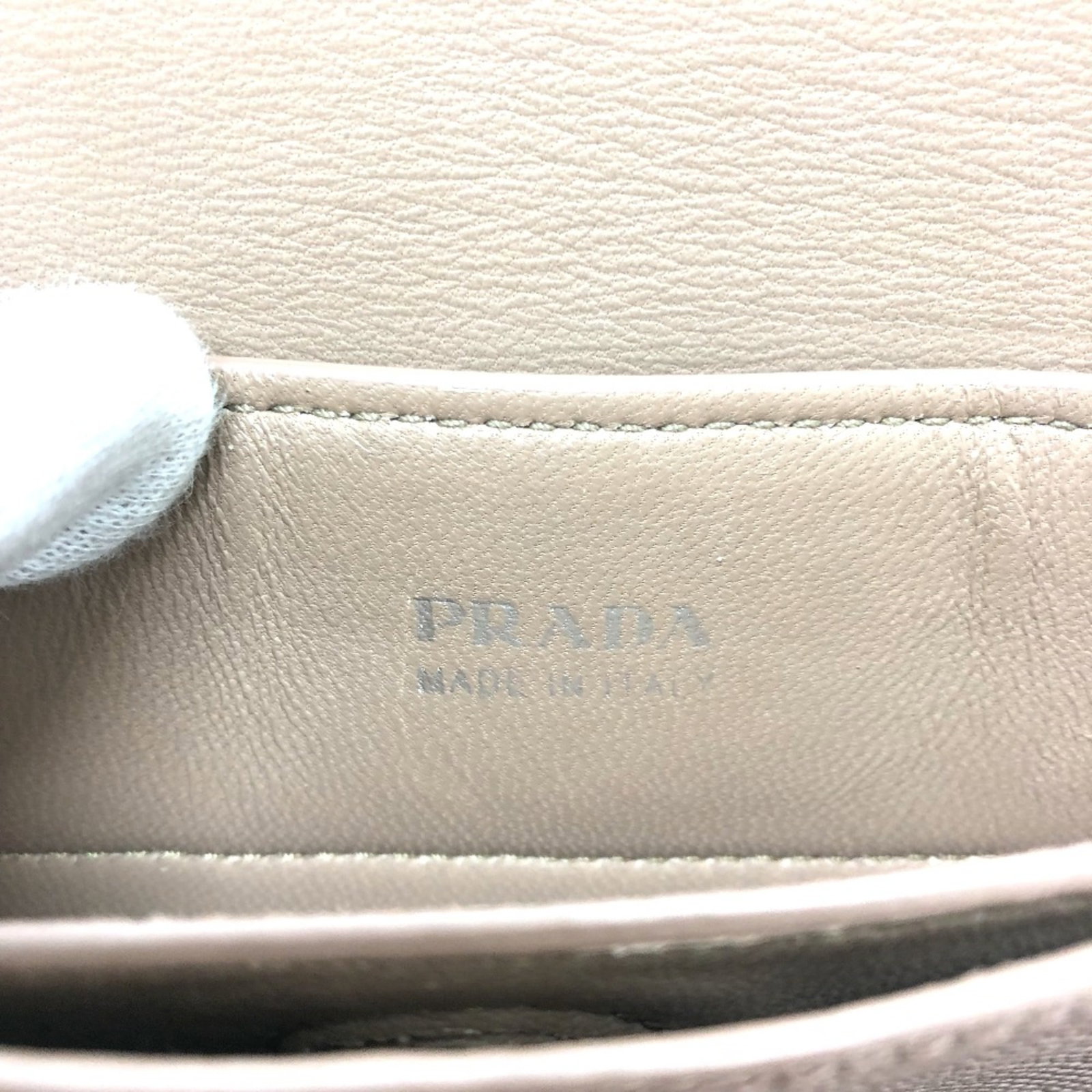 Shoulder Bag Leather Prada - 10