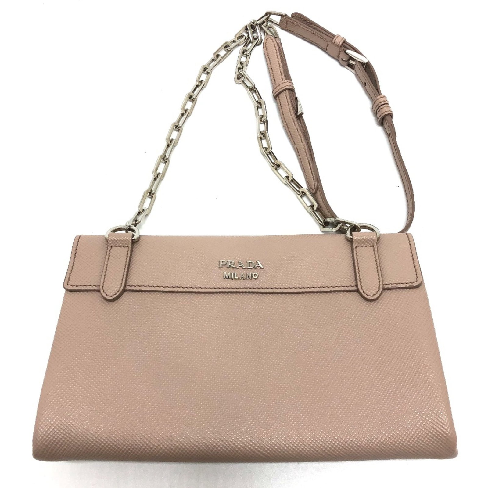 Shoulder Bag Leather Prada - 2