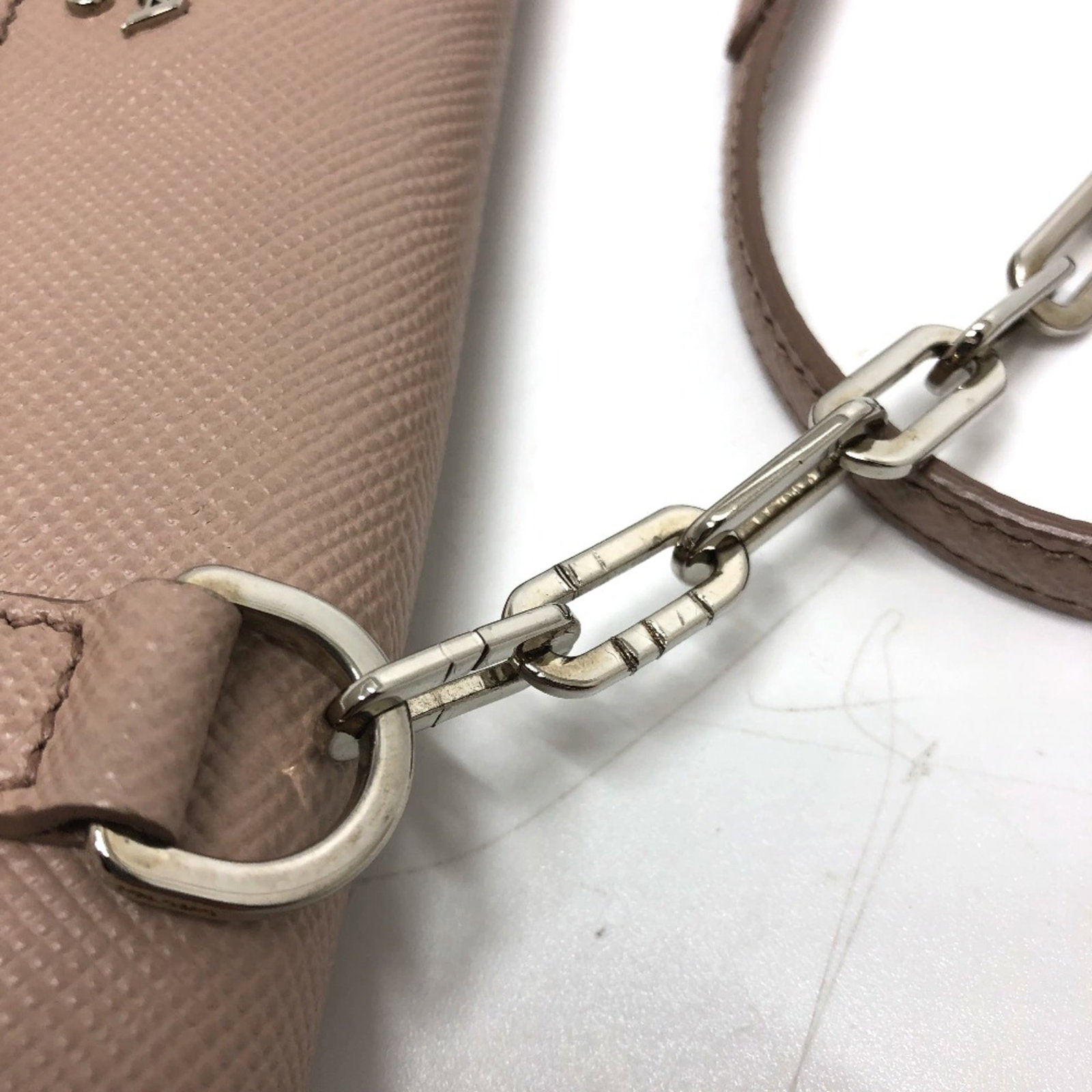 Shoulder Bag Leather Prada - 4