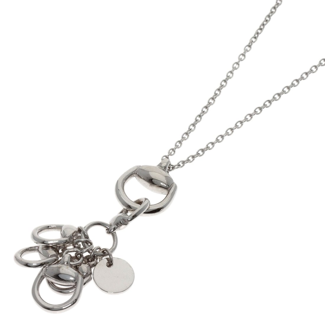 Horsebit Necklace K18 White Gold Gucci (1 of 5)