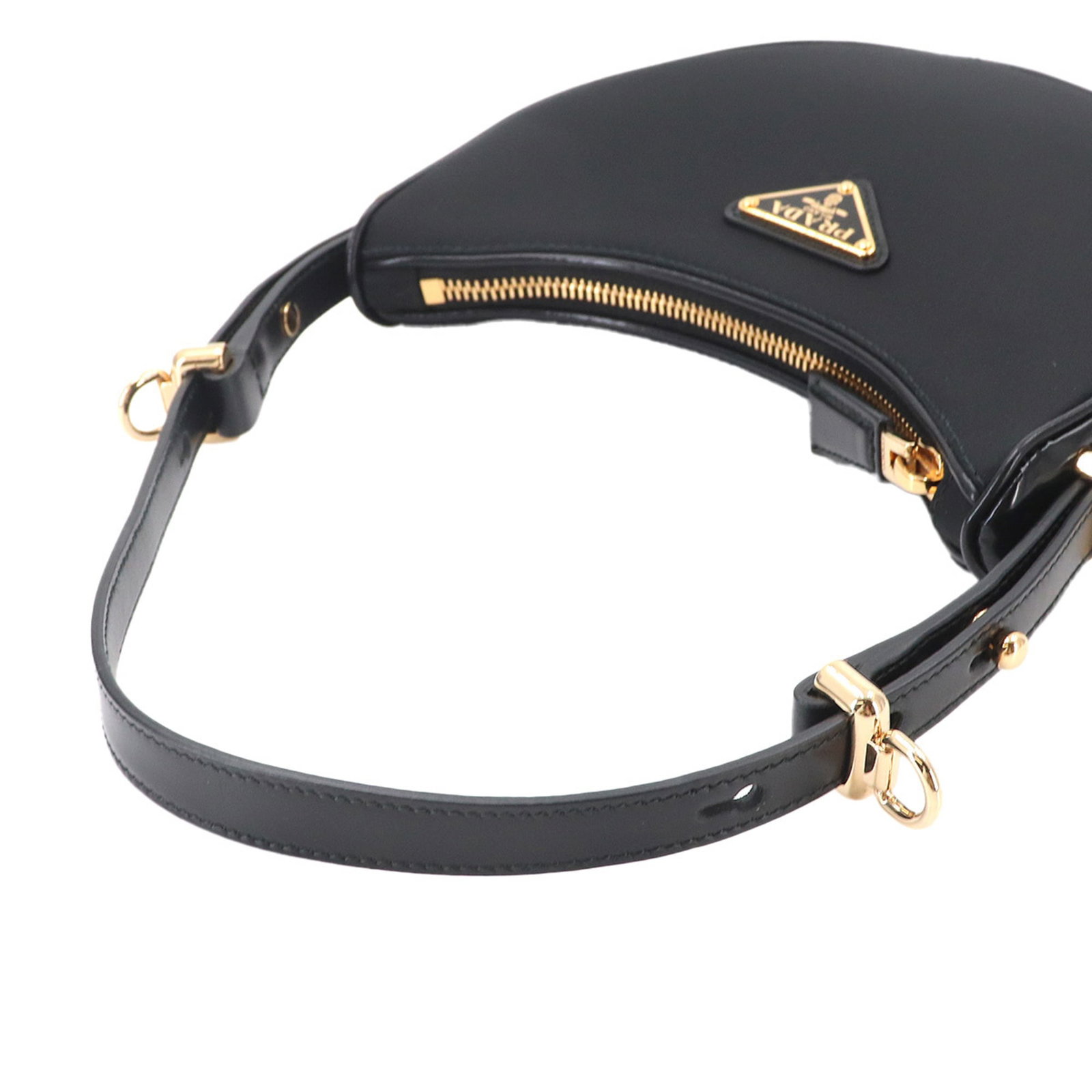 Handbag Nylon Leather Prada - 6
