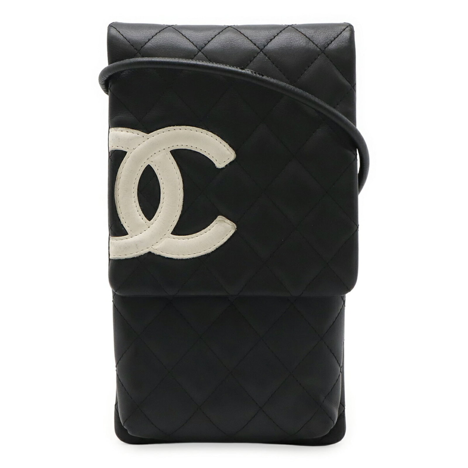 Cambon Ligne Pochette Bag Shoulder Chanel: Cambon Ligne Pochette Bag Shoulder Chanel Black and White Cambon Ligne Pochette Bag from Chanel, crafted with high-quality materials and featuring a sleek, sophisticated design. This stylish shoulder