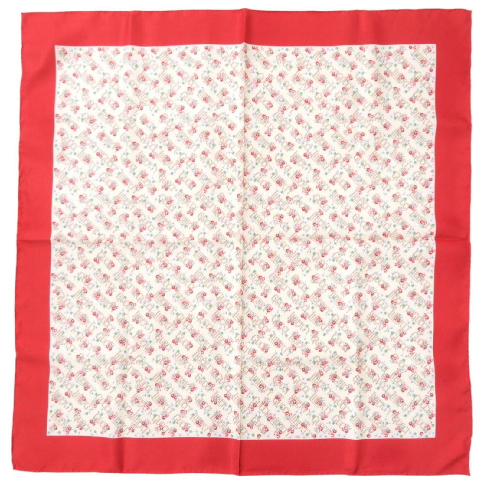 Silk Gucci Scarf: Silk Gucci Scarf Silk Gucci Scarf in Beige or Red color, made from high-quality silk material, comes with a luxurious box. This scarf is a stylish accessory, bearing a signature. The scarf's elegant d